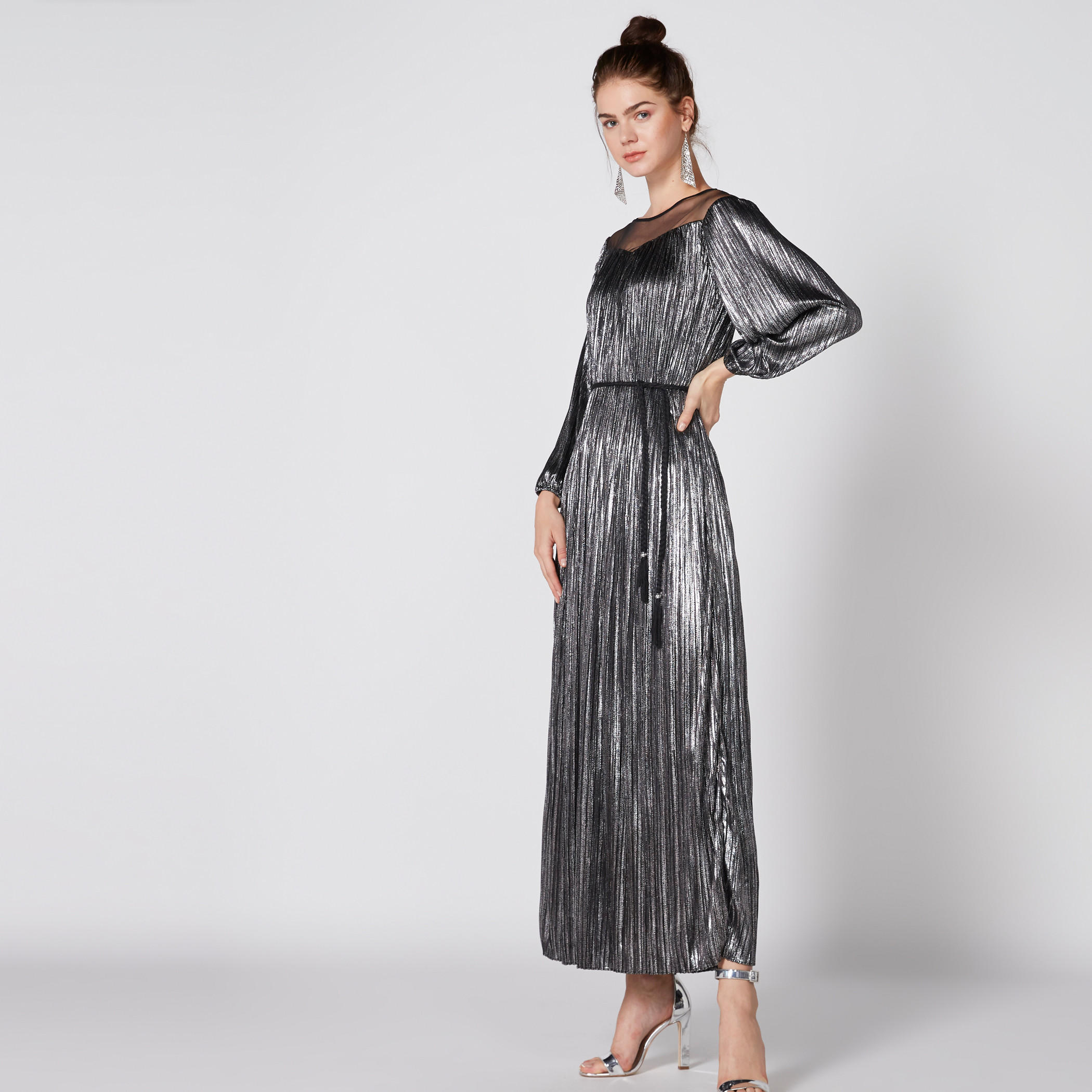 فستان ماكسي بياقة مستديرة وأكمام طويلة-women-clothing-dresses-image-3