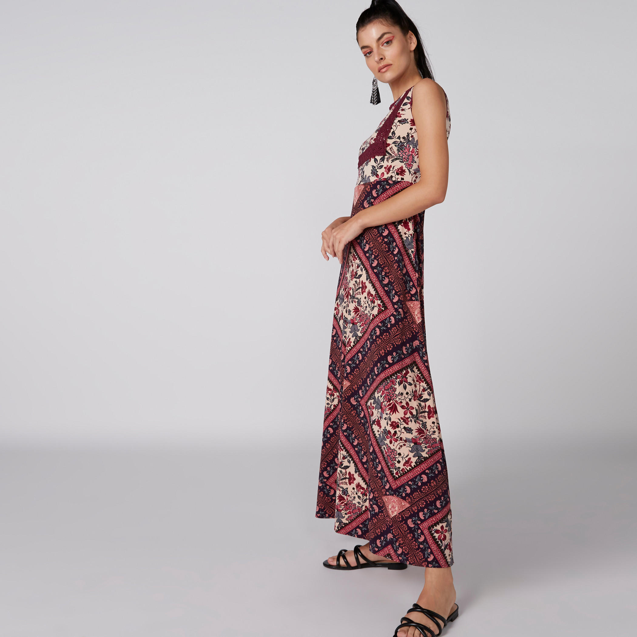 فستان طويل دون أكمام بياقة مستديرة وطبعات-women-clothing-dresses-image-3