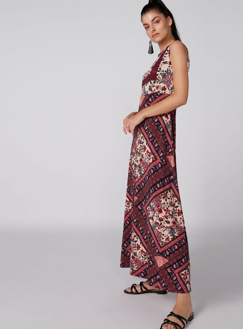 فستان طويل دون أكمام بياقة مستديرة وطبعات-women-clothing-dresses-image-3