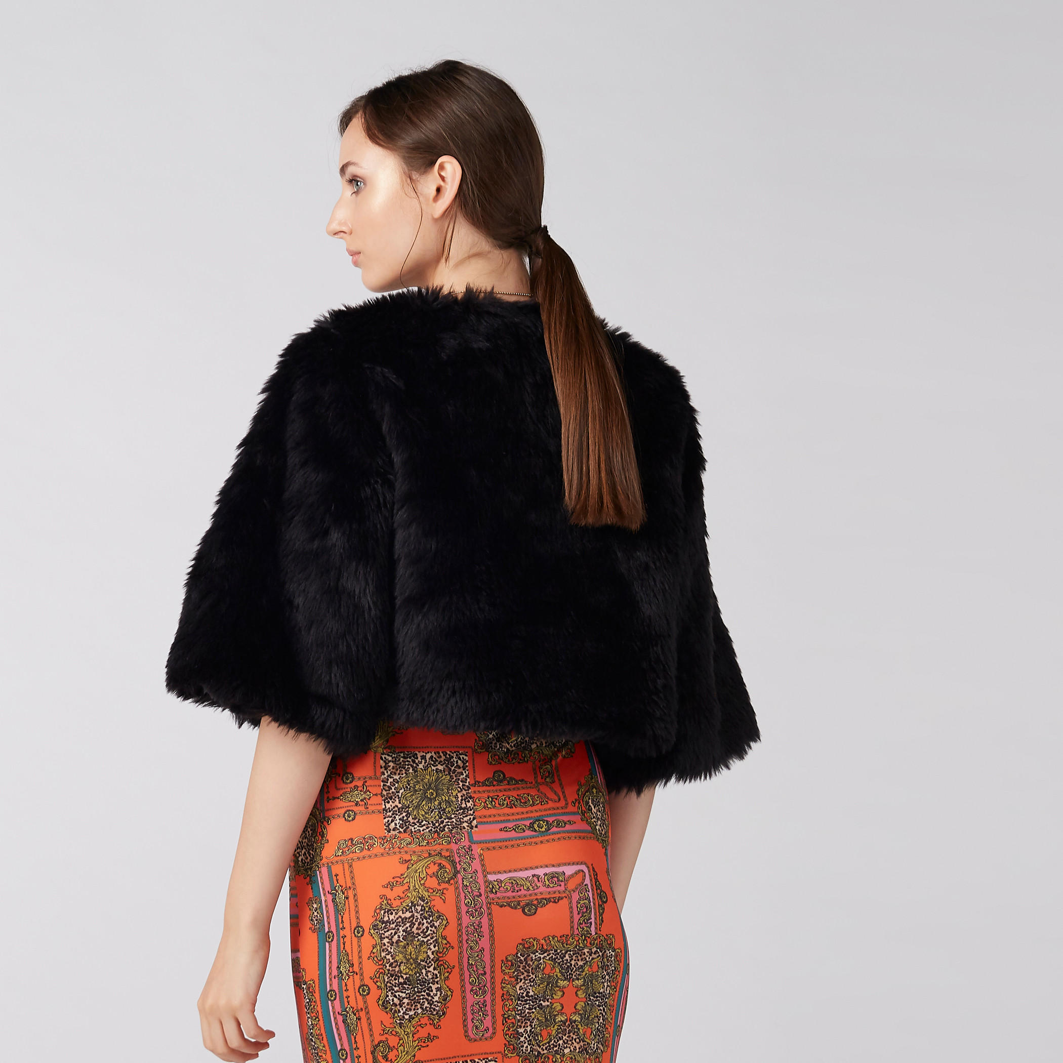 جاكيت قطيفة مفتوح من الأمام بأكمام 3/4-women-winterwear-coatsandjackets-jackets-image-3