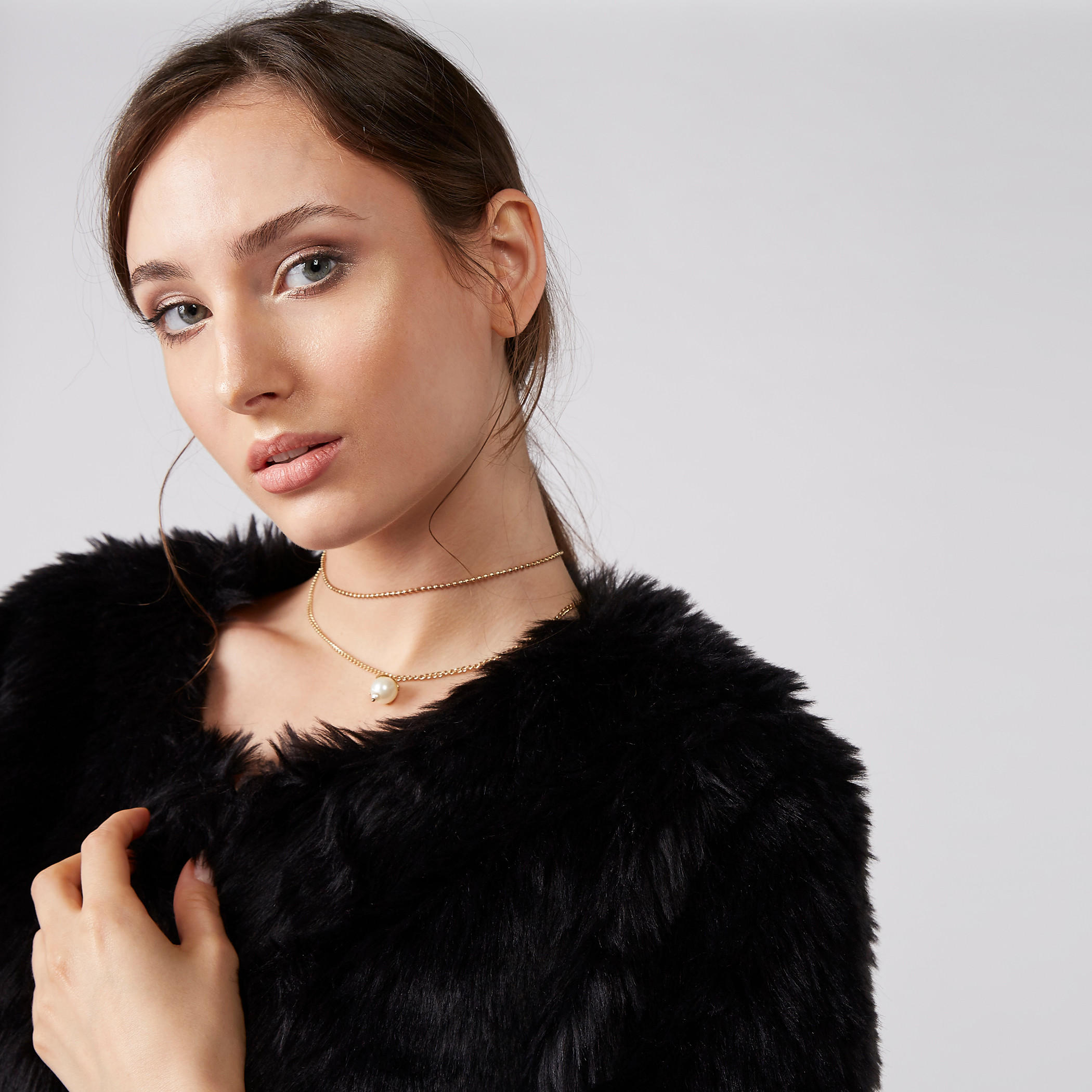 جاكيت قطيفة مفتوح من الأمام بأكمام 3/4-women-winterwear-coatsandjackets-jackets-image-4
