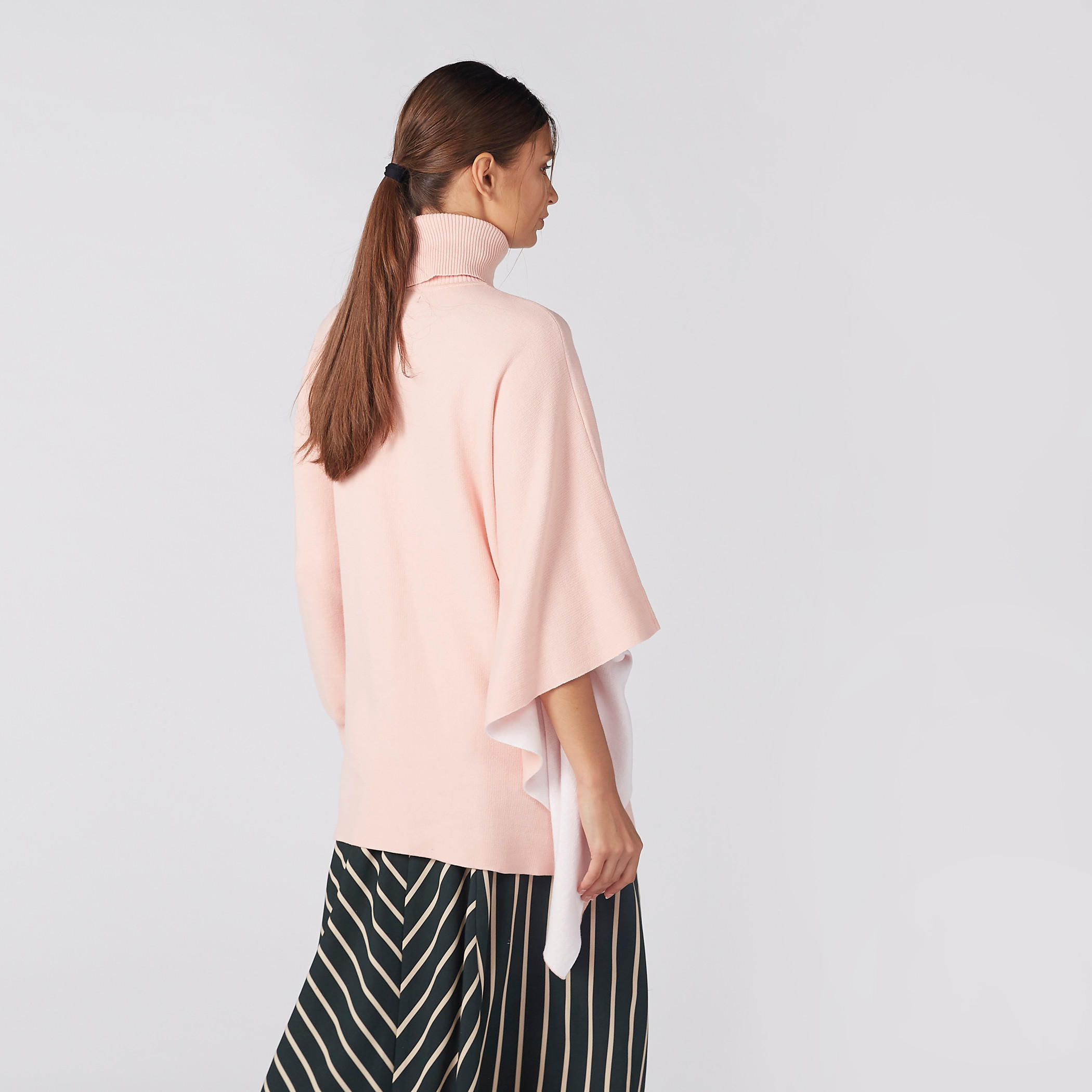 Longline Textured Top with Turtleneck-women-clothing-cardigansandjumpers-jumpers-image-2