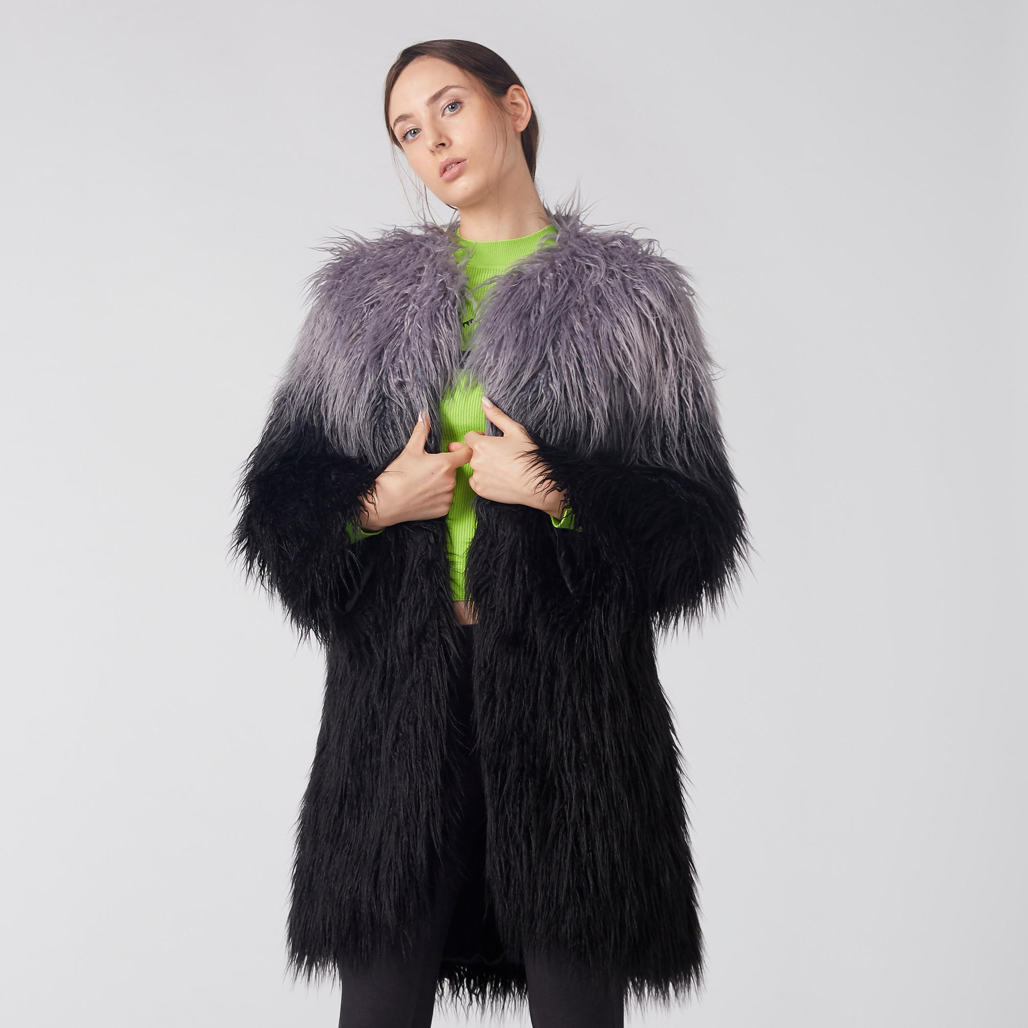Plush Jacket with Long Sleeves-women-winterwear-coatsandjackets-jackets-image-3