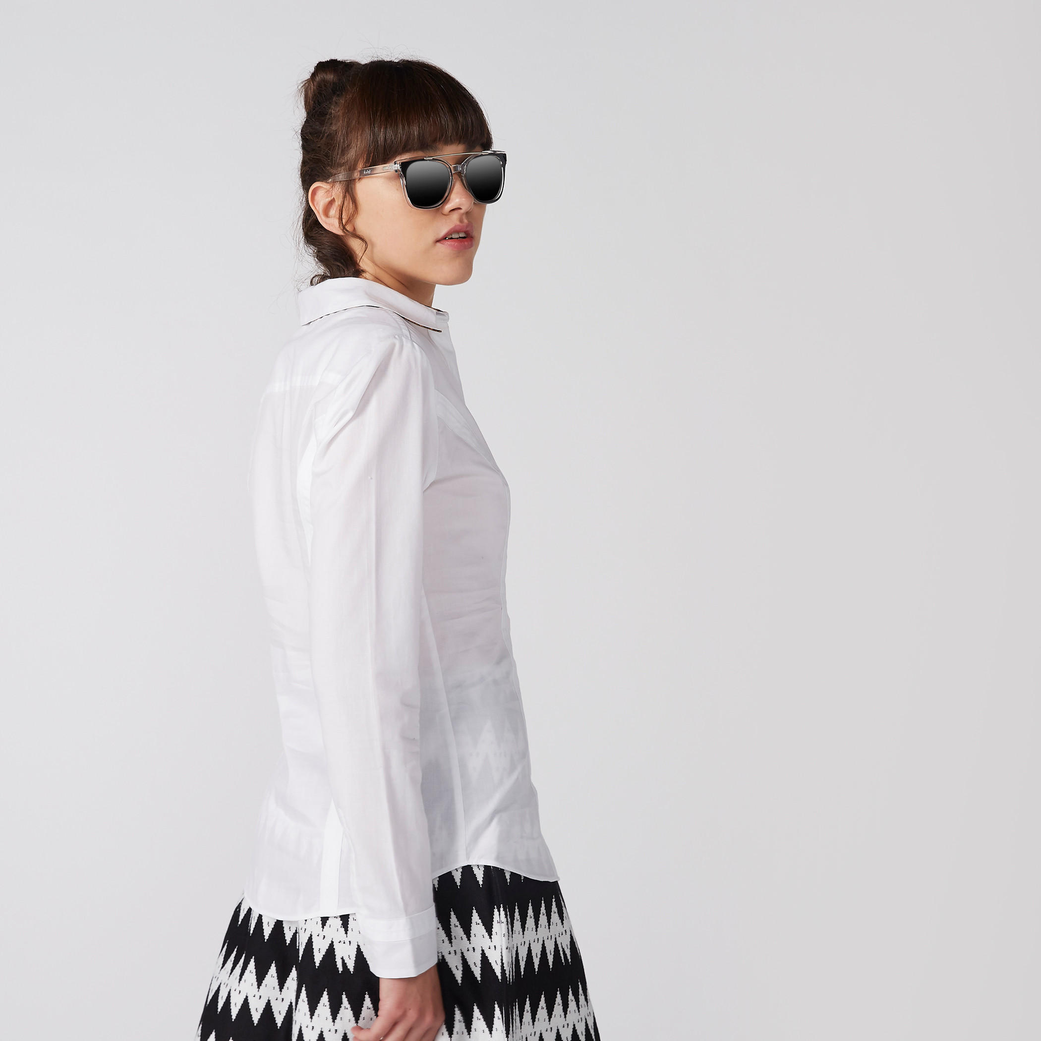 قميص بأكمام طويلة وأزرار-women-clothing-shirtsandblouses-shirts-image-1