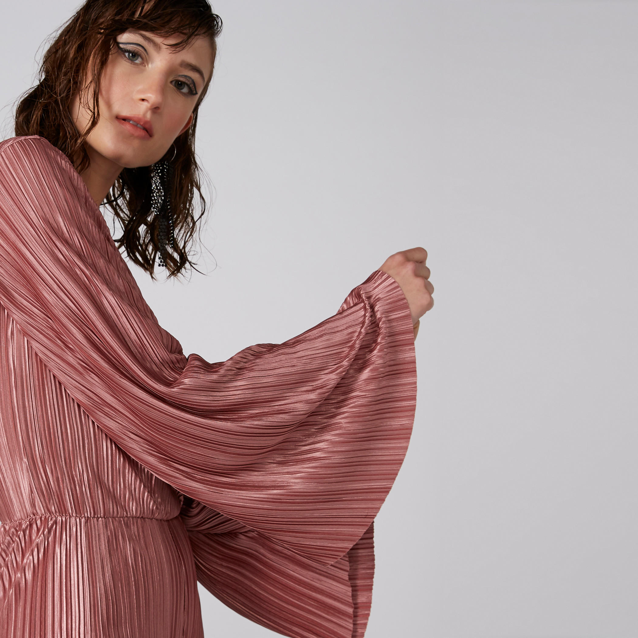 Textured Full Length Jumpsuit with Long Sleeves-women-clothing-jumpsuits-image-3