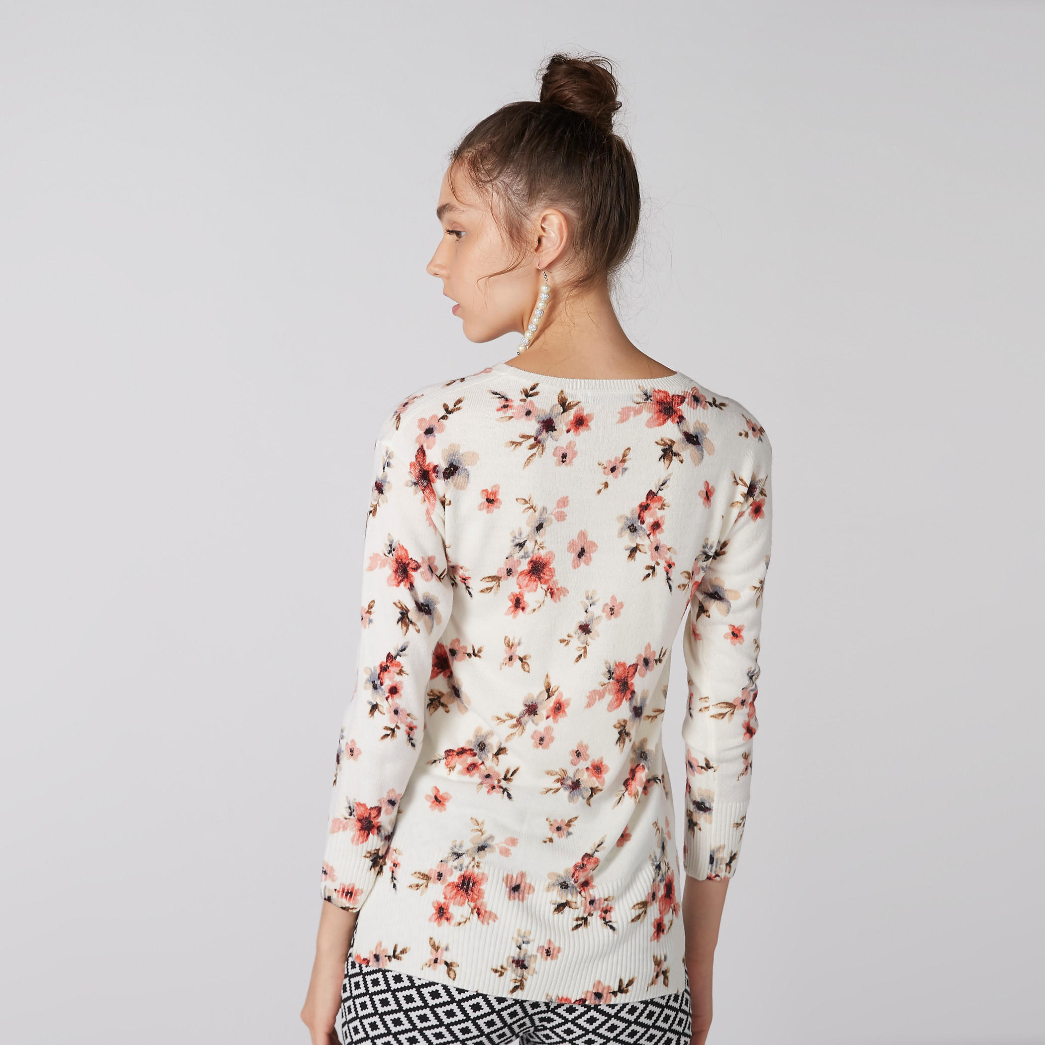Floral Printed Top with Boat Neck-women-clothing-shirtsandblouses-blouses-image-3