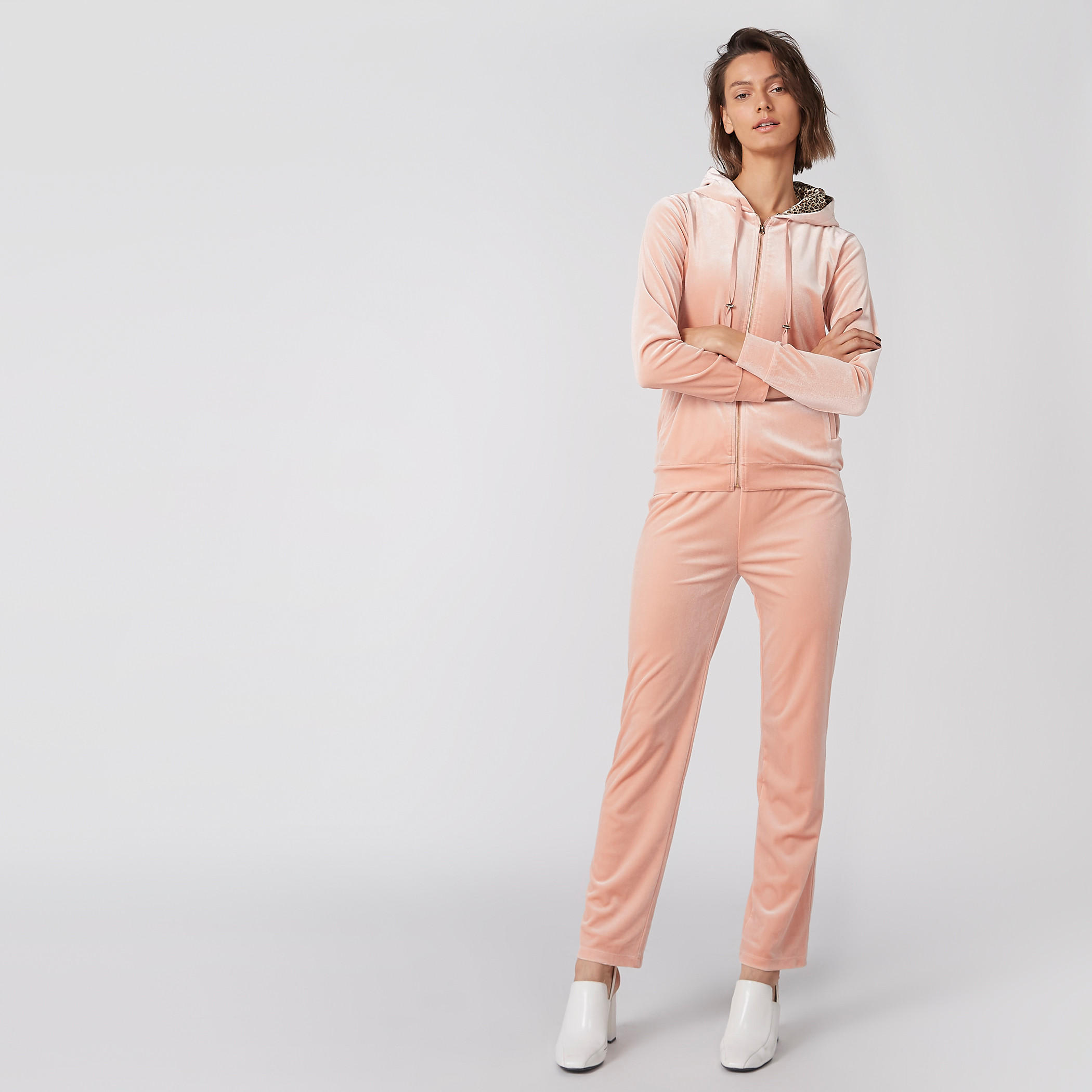 بنطال سلم بخصر مطاطي-women-clothing-bottoms-trousers-image-2