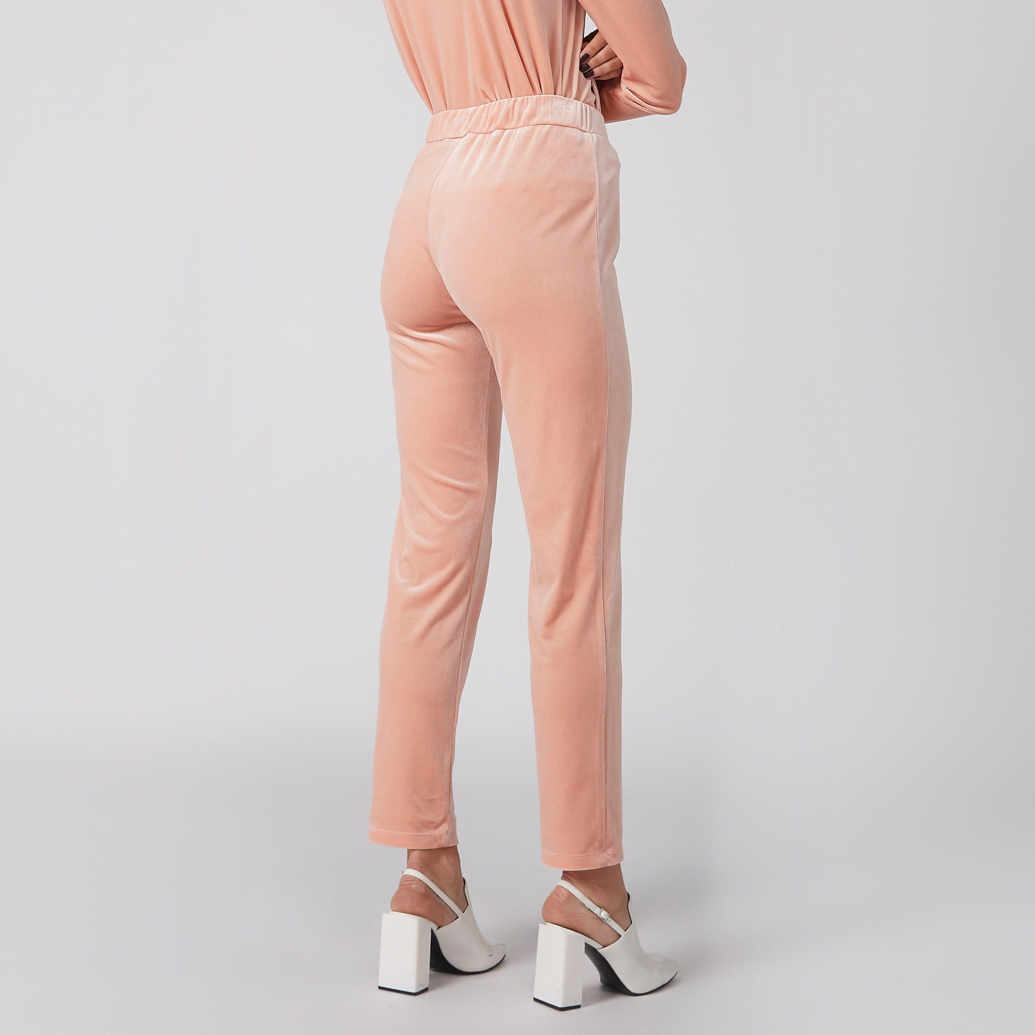 بنطال سلم بخصر مطاطي-women-clothing-bottoms-trousers-image-1