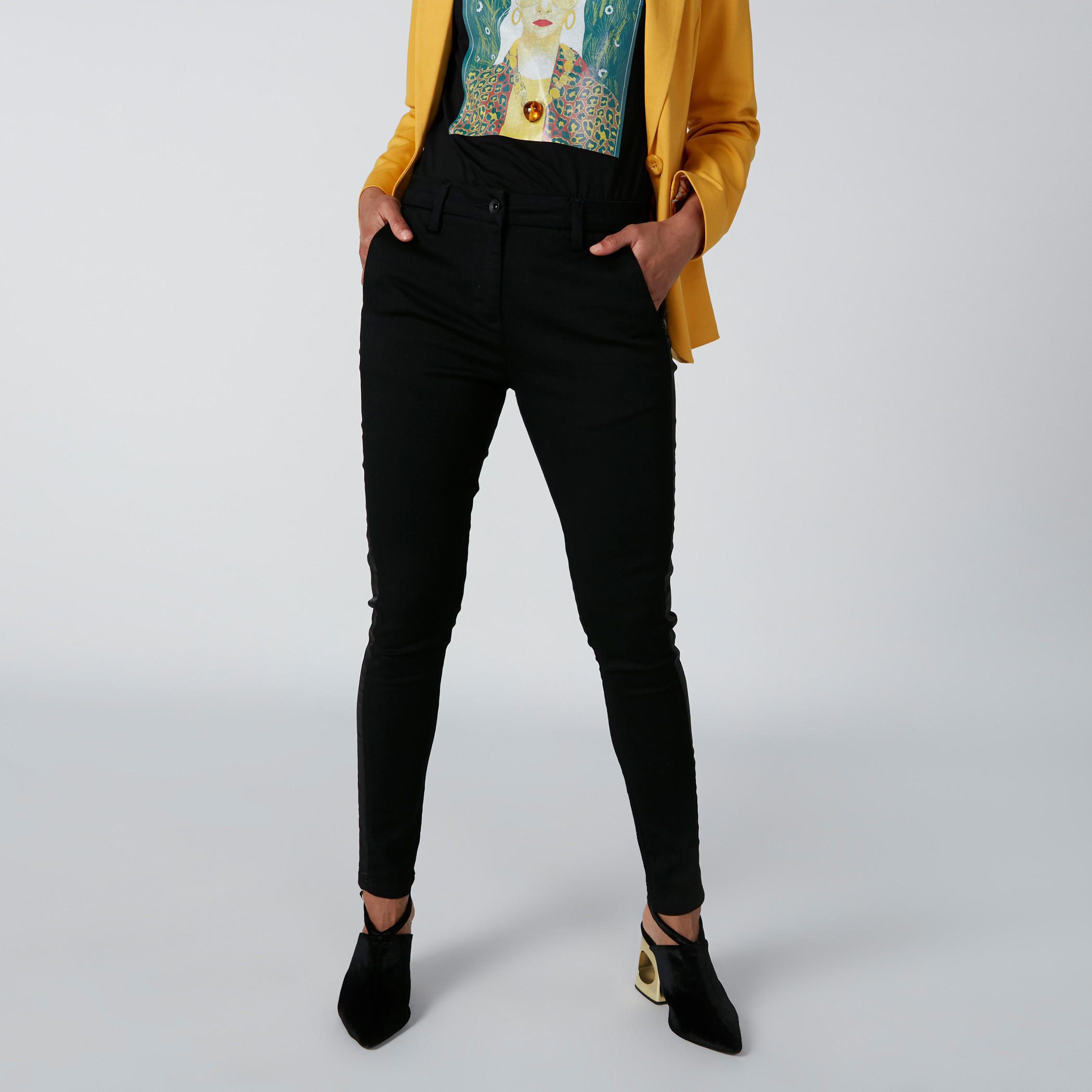 بنطال بزر إغلاق وجيوب-women-clothing-bottoms-trousers-image-5