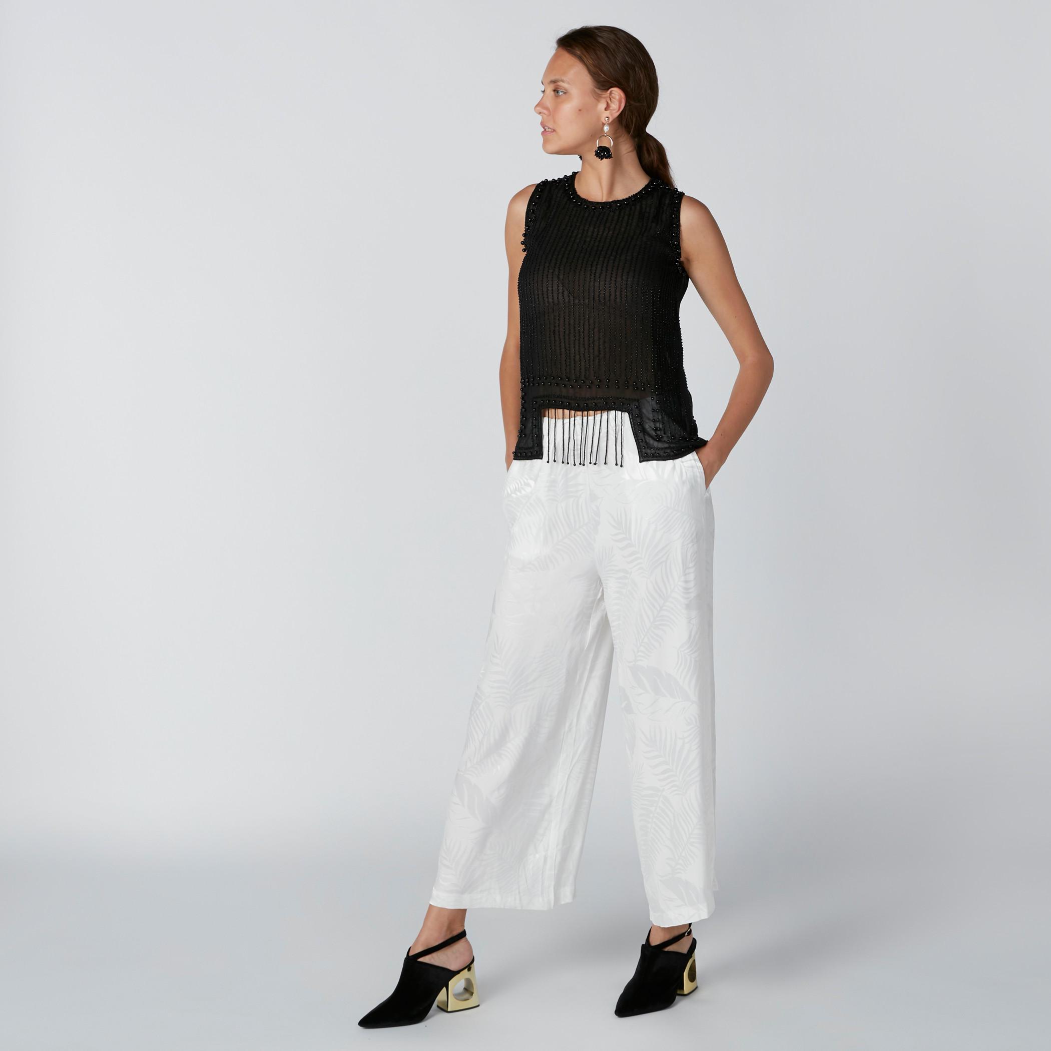 بنطال بالازو برباط وجيوب وطبعات-women-clothing-bottoms-trousers-image-1