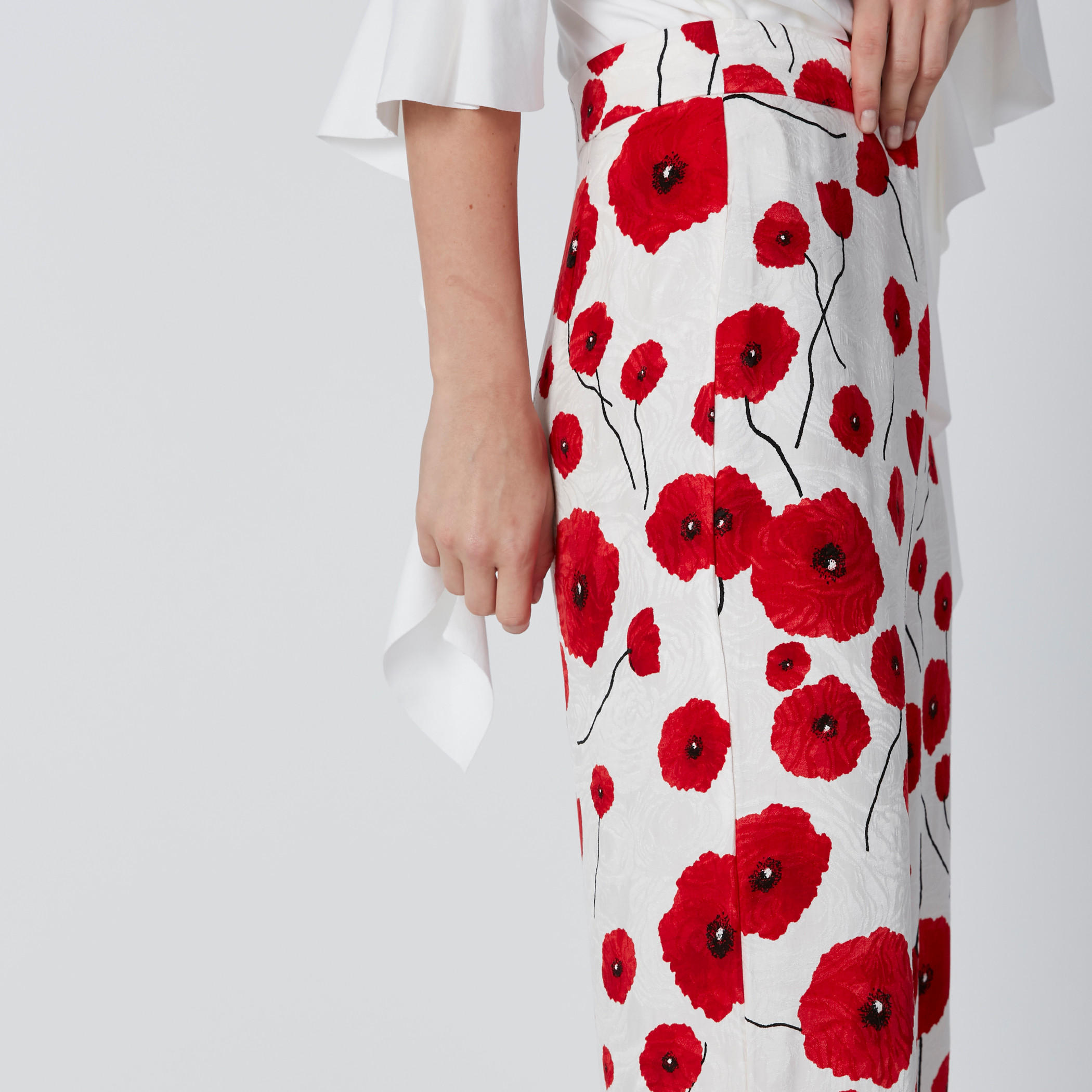بنطال بالازو بخصر مرتفع وطبعات زهرية-women-clothing-bottoms-trousers-image-4