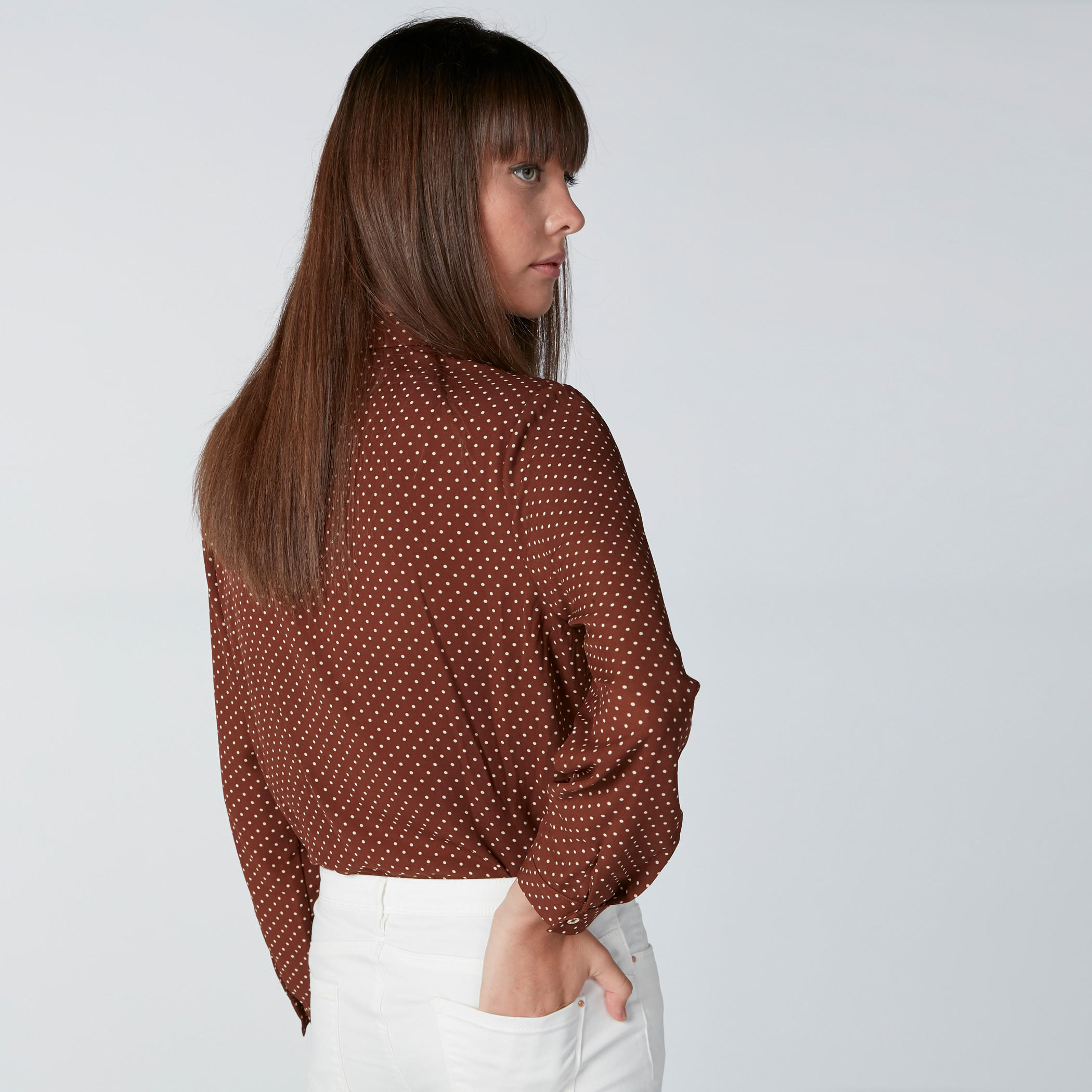 قميص بأكمام طويلة وأزرار غير مرئية وطبعات-women-clothing-shirtsandblouses-shirts-image-2
