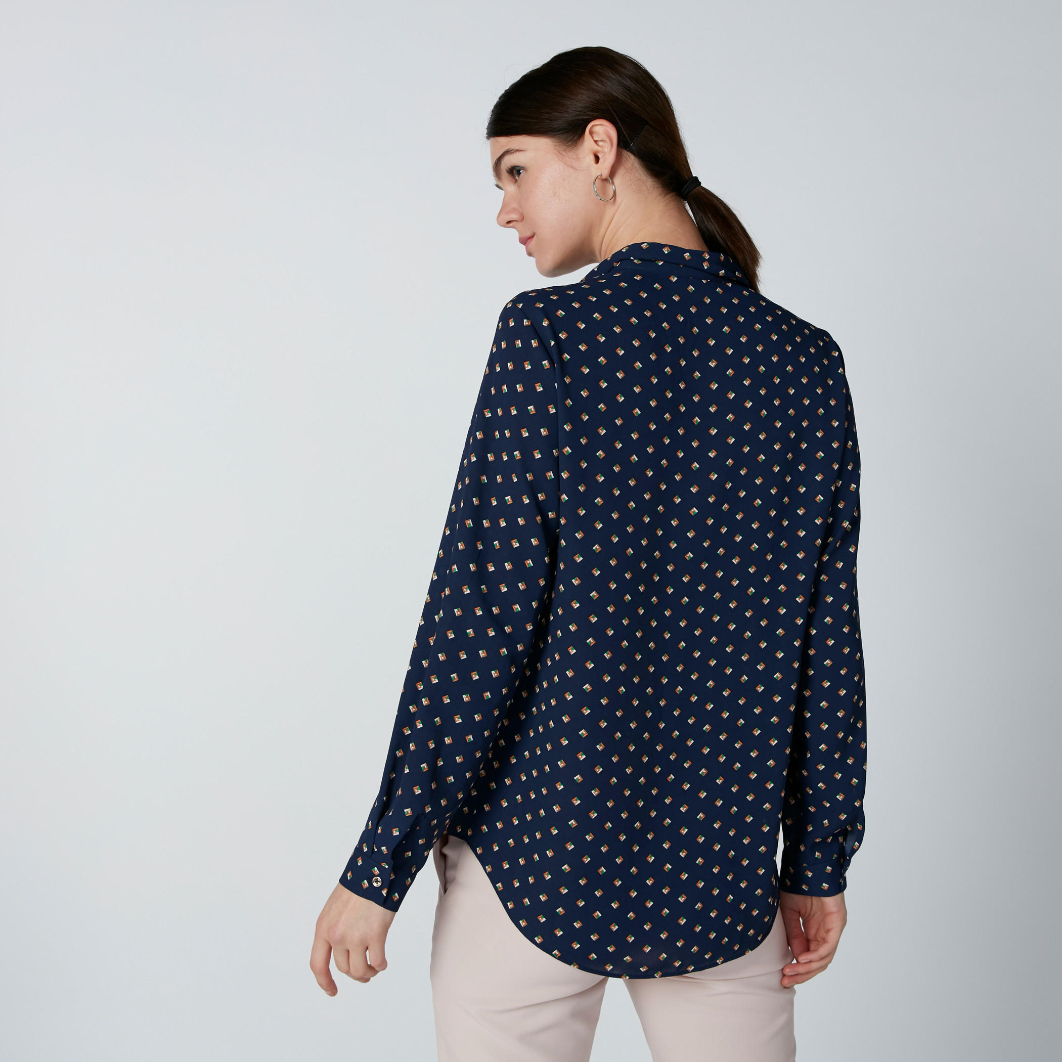 Printed Shirt with Long Sleeves and Complete Placket-women-clothing-shirtsandblouses-shirts-image-2