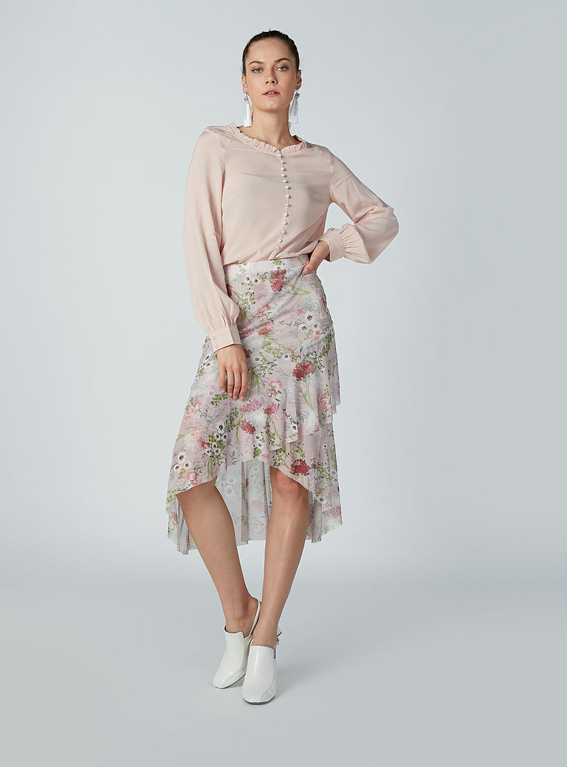 بلوزة بقصّة سليم وأكمام طويلة وتفاصيل كشكش-women-clothing-shirtsandblouses-blouses-image-3