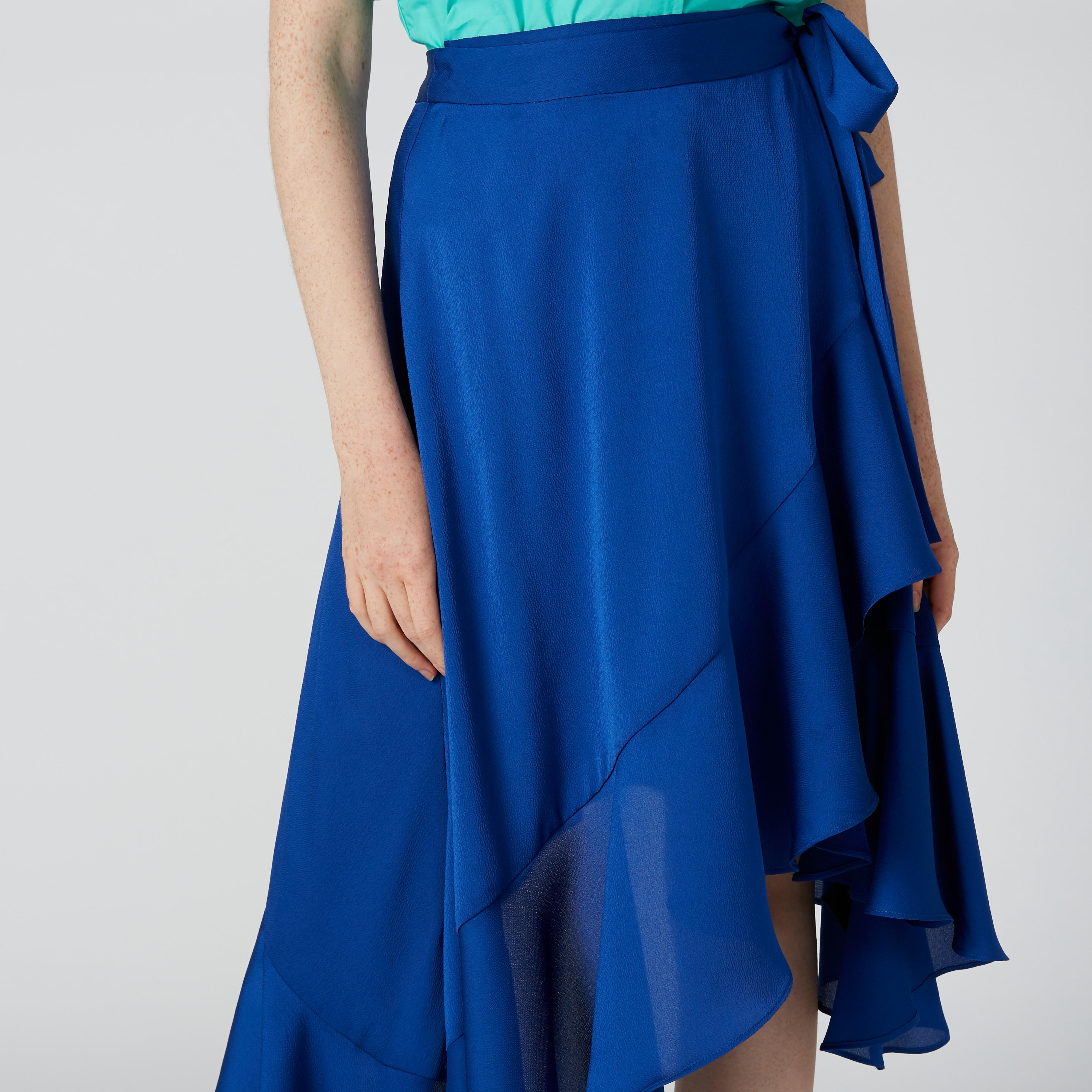تنورة مستدامة سليم متوسطة متباينة الطول-women-clothing-bottoms-skirts-image-5