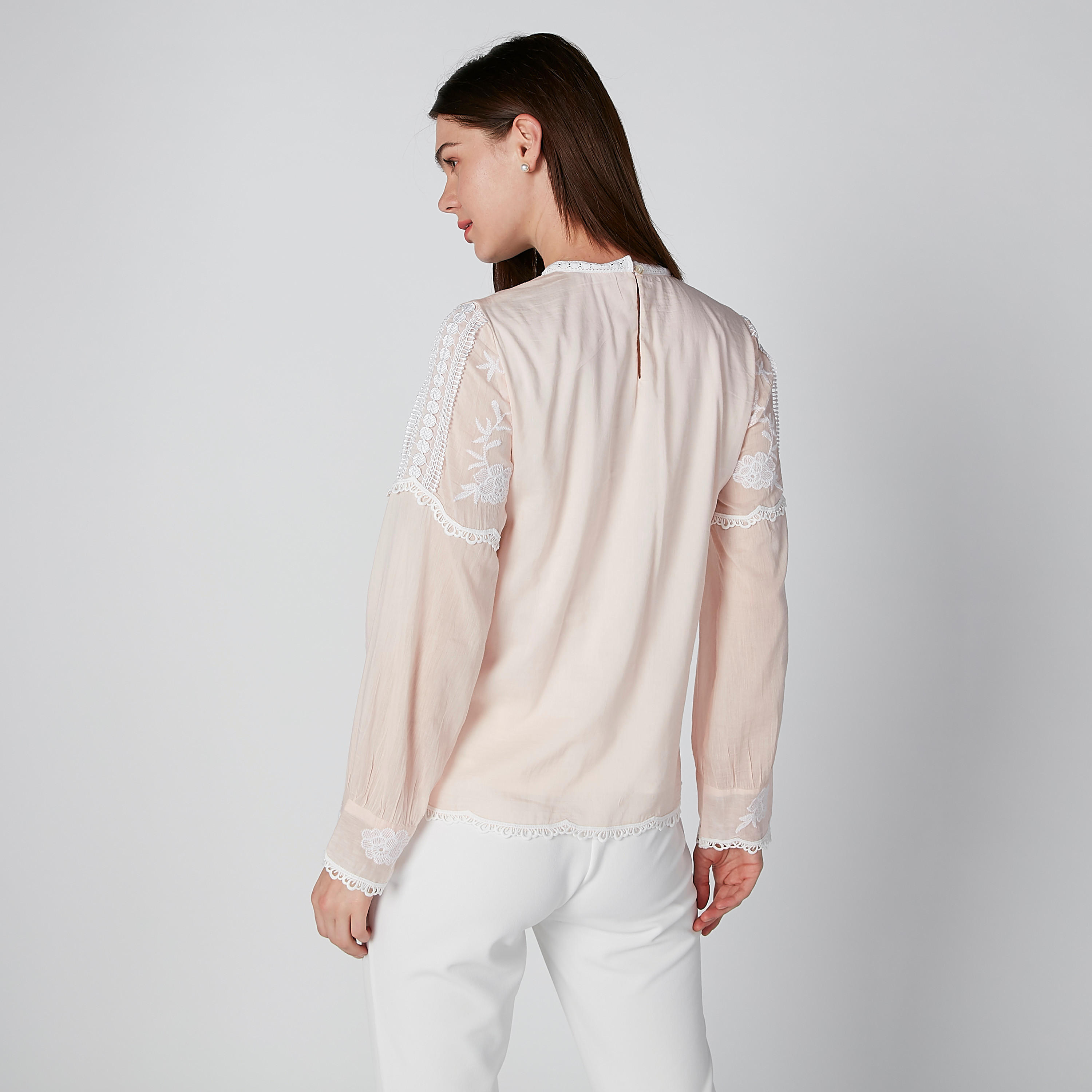 Embroidered Top with Crew Neck-women-clothing-shirtsandblouses-blouses-image-2