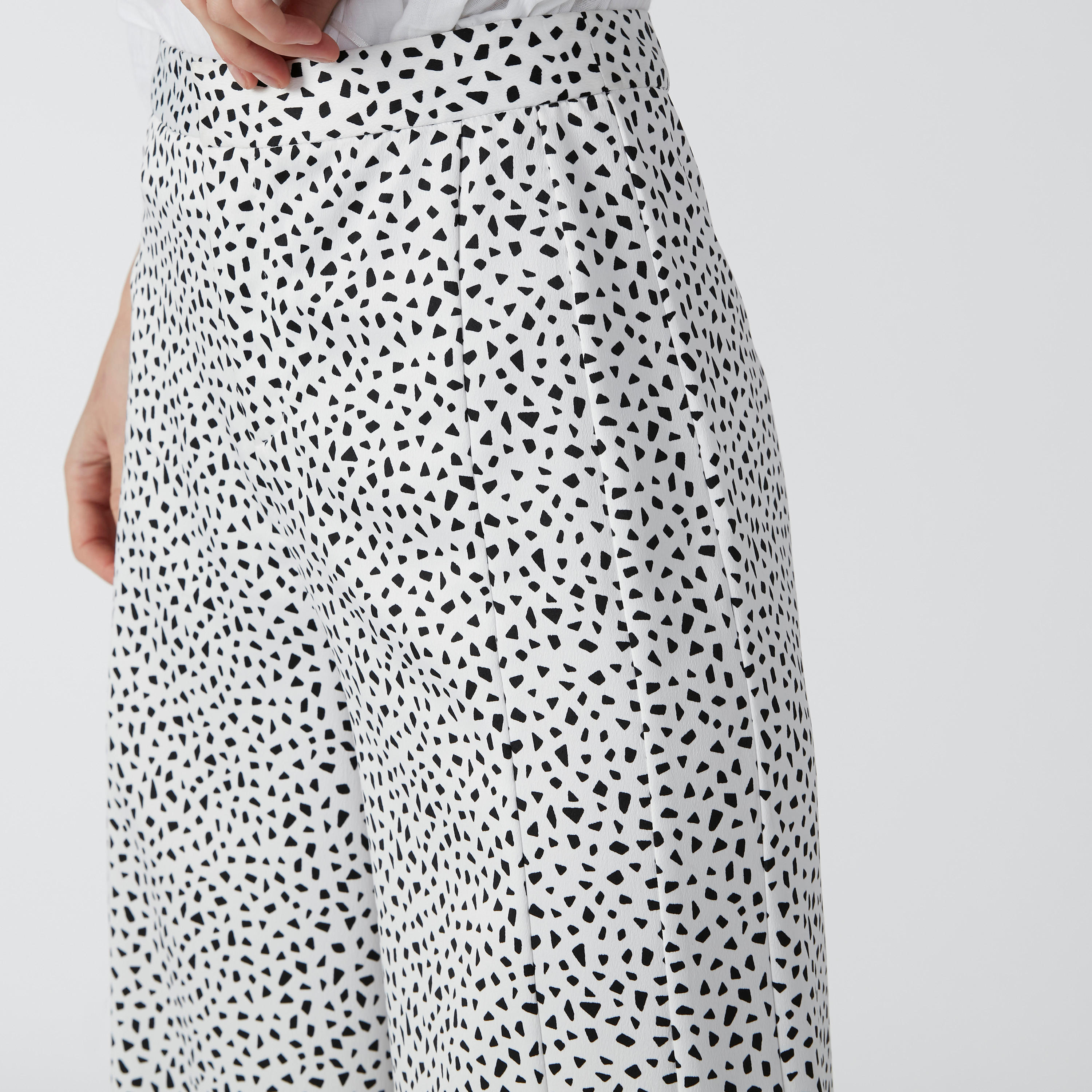 بنطلون بالازو مستدام واسع بخصر متوسط الارتفاع وطبعات-women-clothing-bottoms-trousers-image-5