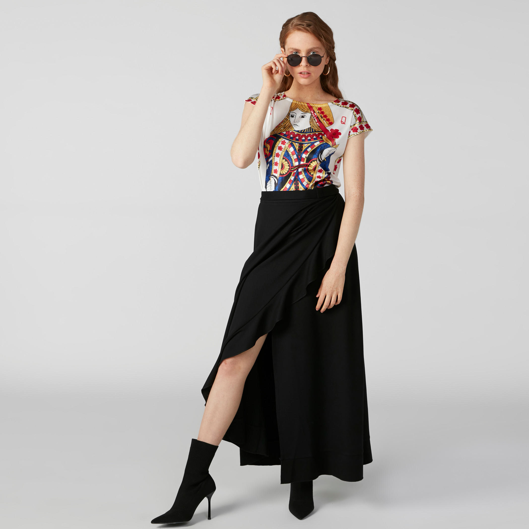 تيشيرت بأكمام متصلة وطبعات-women-clothing-tshirts-image-2