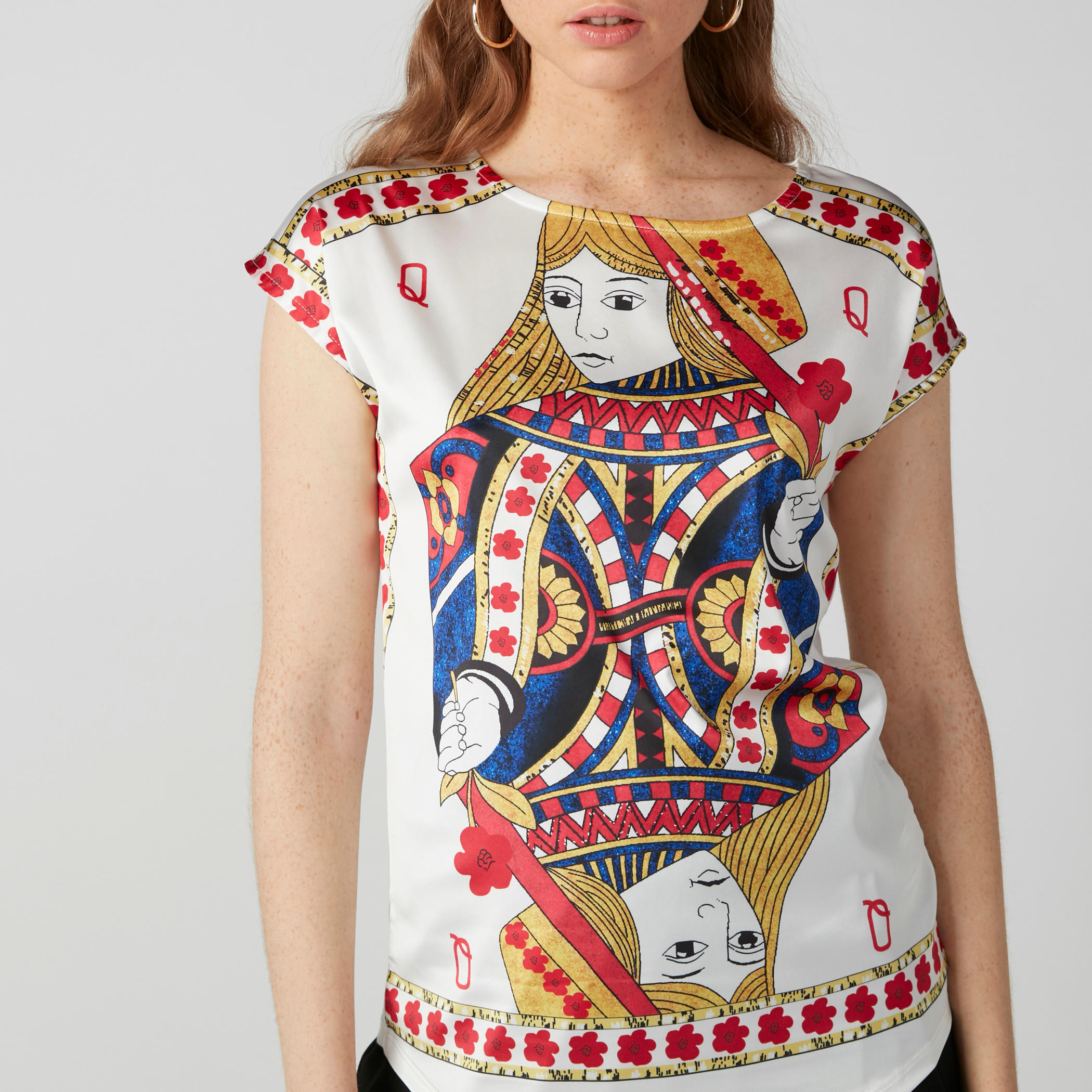تيشيرت بأكمام متصلة وطبعات-women-clothing-tshirts-image-1