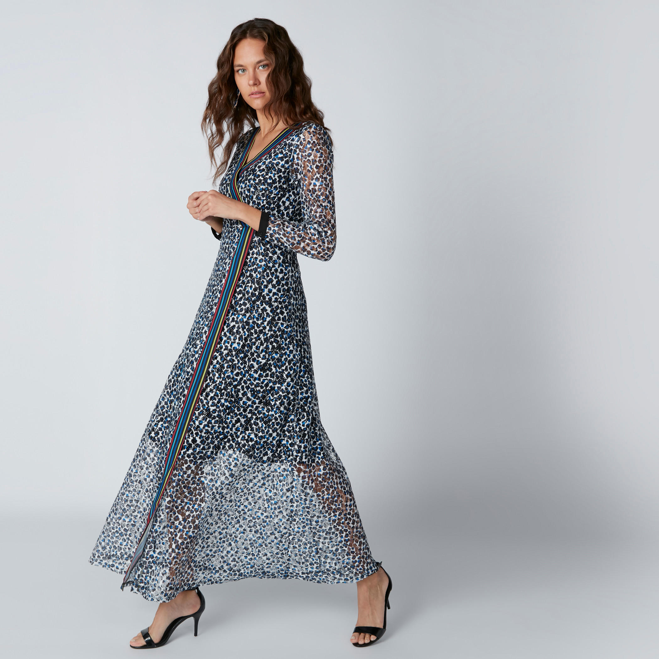 Printed A-Line Maxi Dress with Front Slit-women-clothing-dresses-image-3