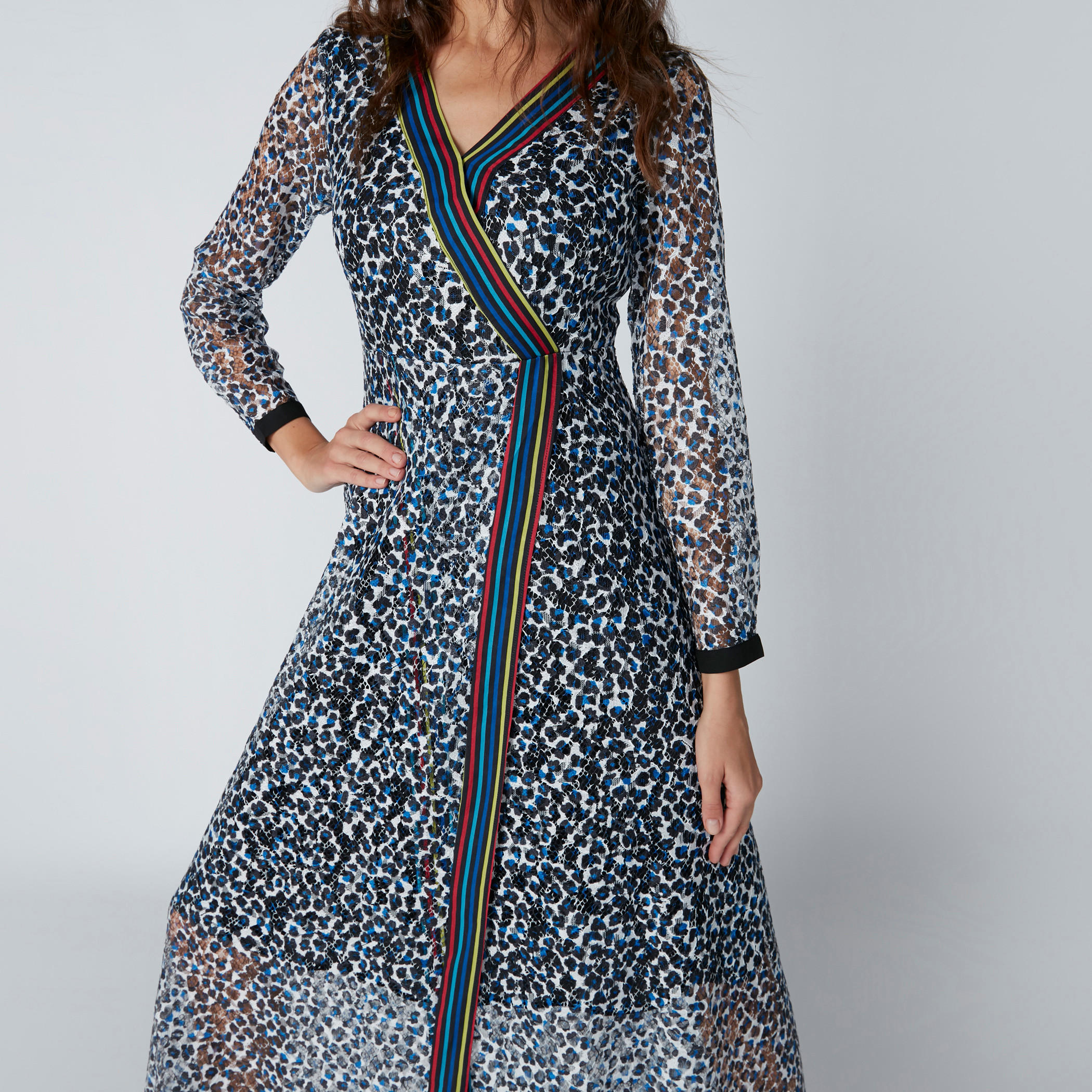 Printed A-Line Maxi Dress with Front Slit-women-clothing-dresses-image-5