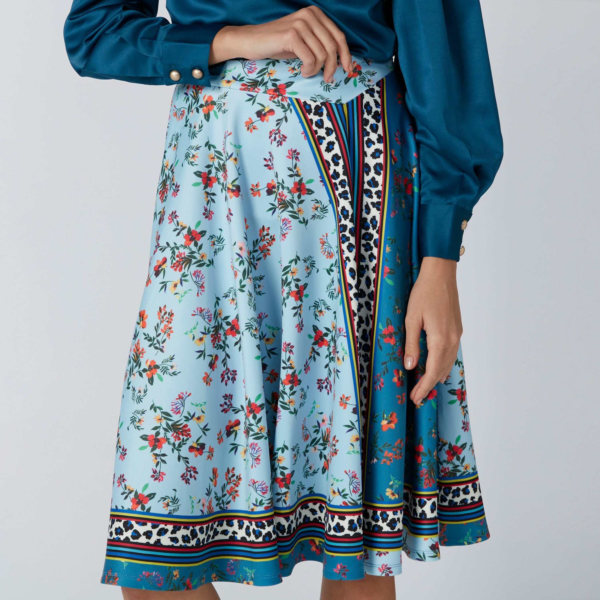 Floral Printed A-Line Midi Skirt-women-clothing-bottoms-skirts-image-5