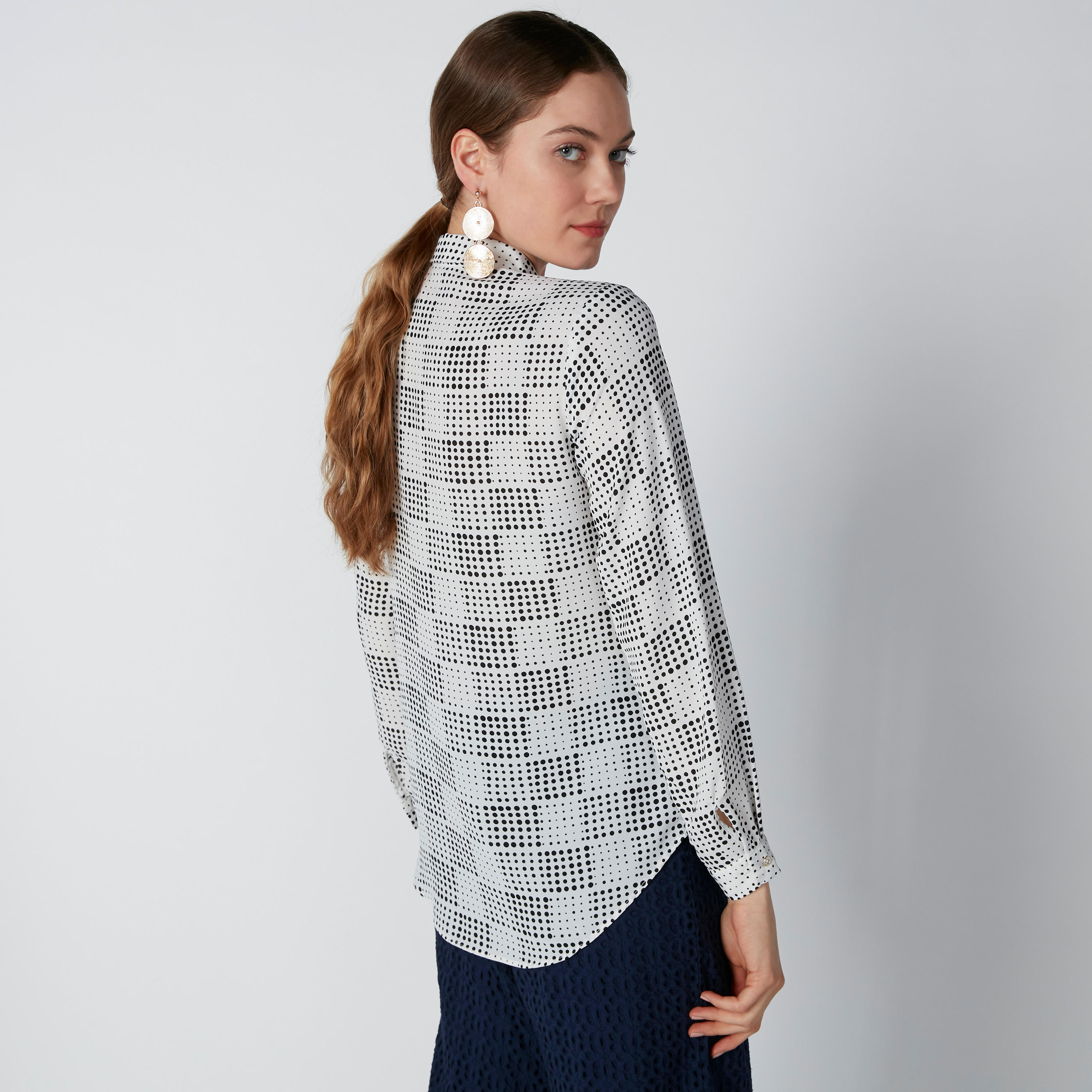 Printed Shirt with Long Sleeves and Concealed Placket-women-clothing-shirtsandblouses-shirts-image-2