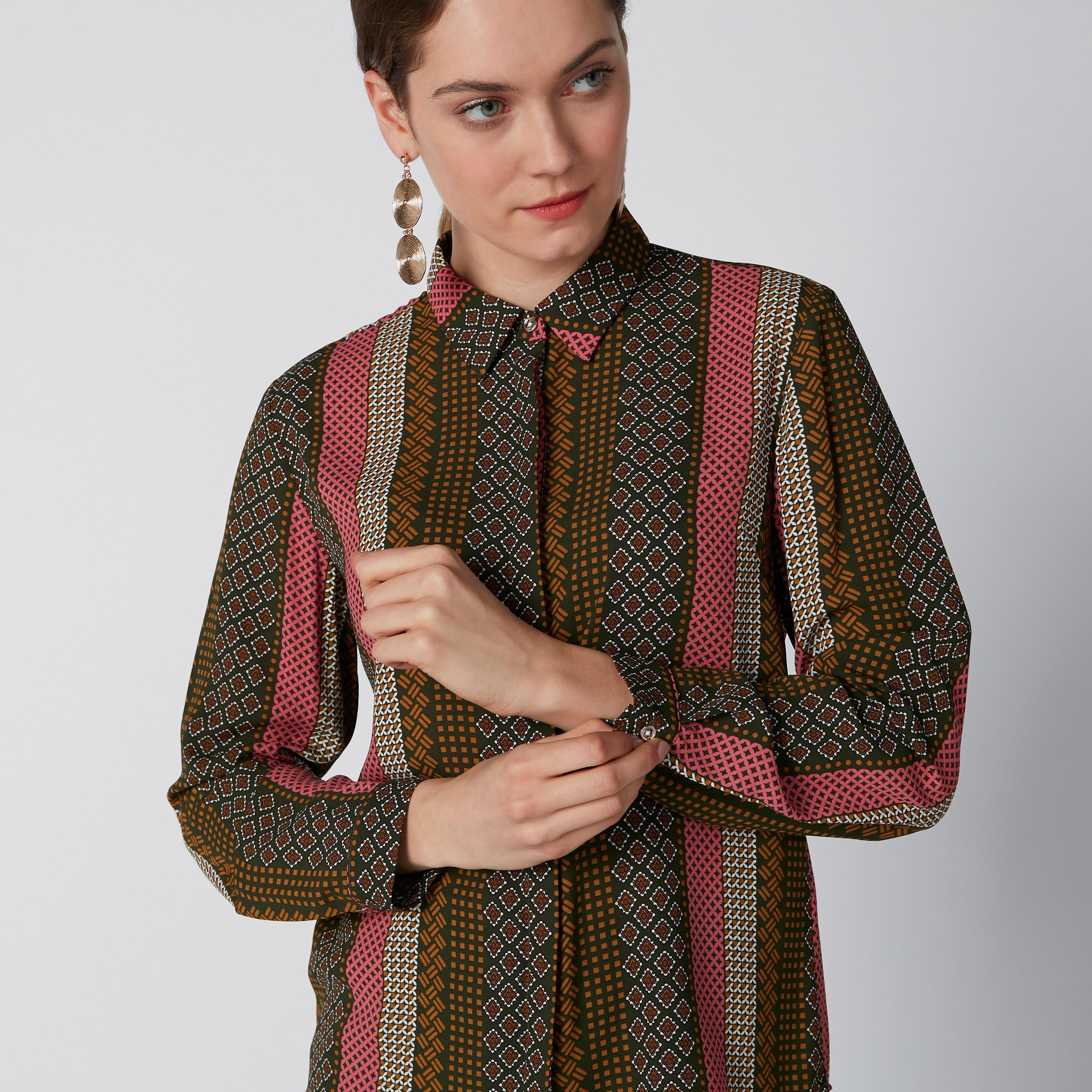 Printed Shirt with Long Sleeves and Concealed Placket-women-clothing-shirtsandblouses-shirts-image-5