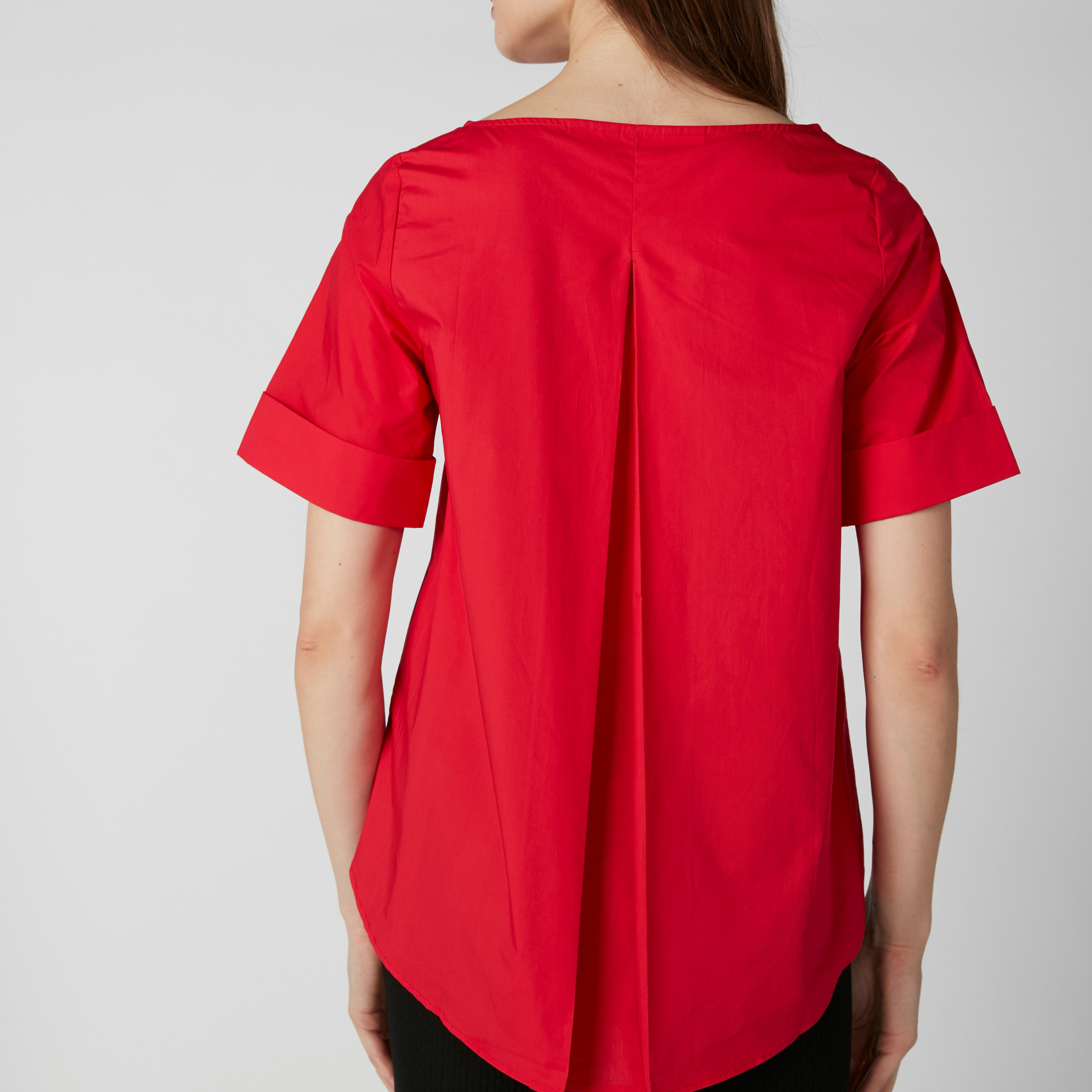 بلوزة بقصّة عادية وياقة قارب وأكمام قصيرة-women-clothing-shirtsandblouses-blouses-image-10