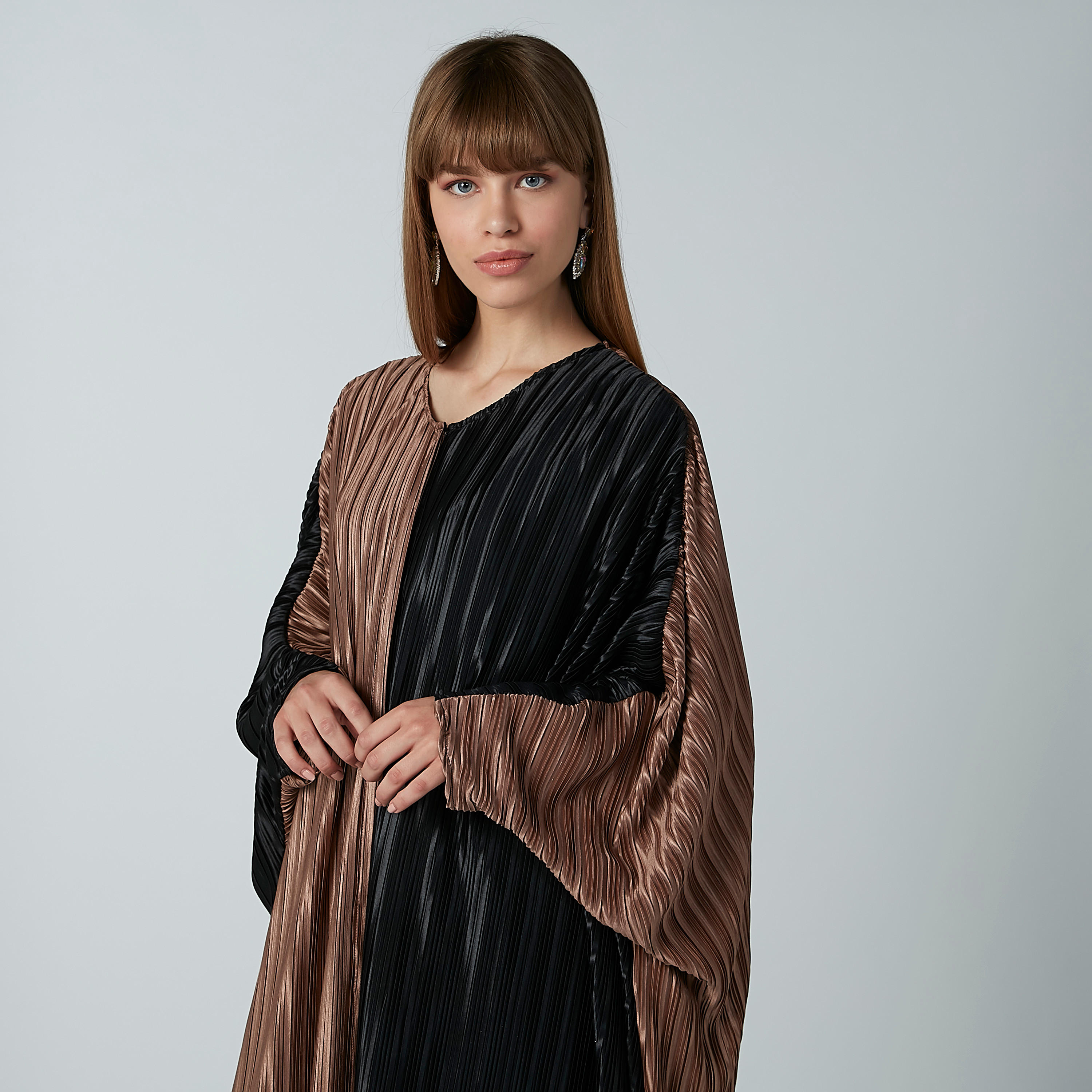 كارديجان قفطان بياقة V وأكمام طويلة-women-winterwear-cardigansandjumpers-cardigans-image-4