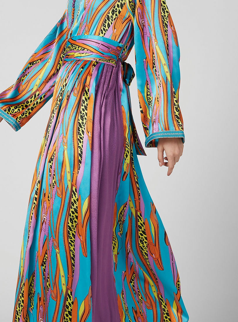 فستان إيه لاين طويل بأكمام طويلة ورباط خلفي وطبعات-women-clothing-dresses-image-4