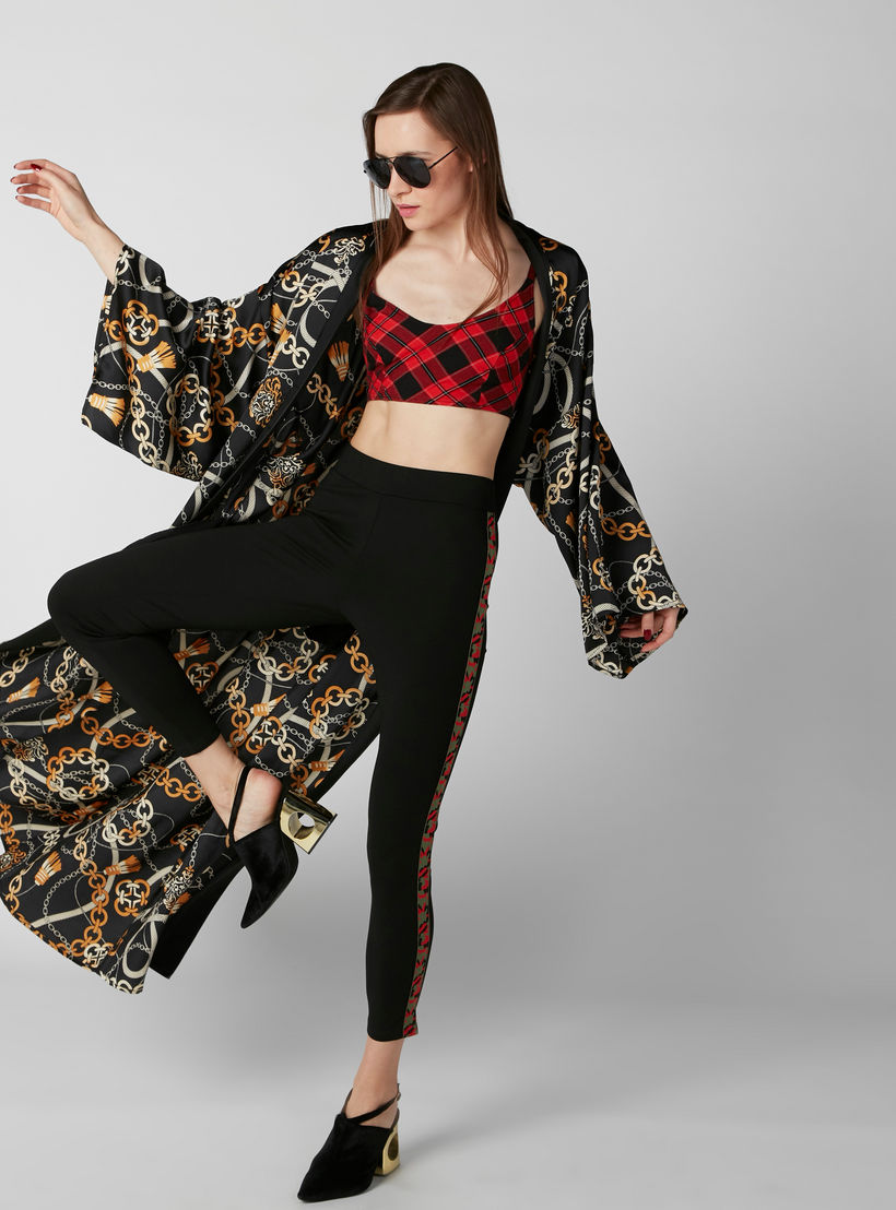 Printed Longline Shrug with Long Sleeves-women-winterwear-cardigansandjumpers-cardigans-image-4