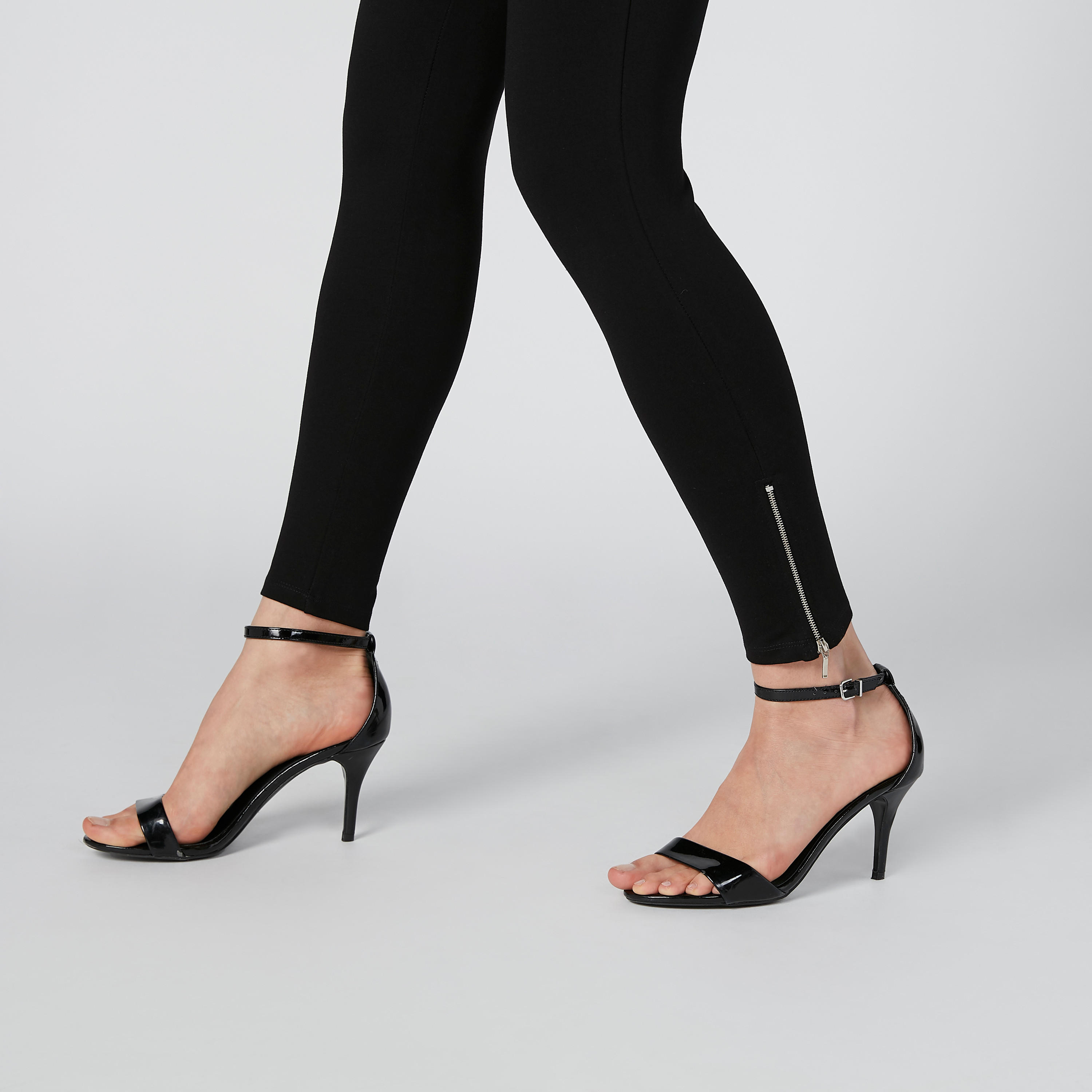 بنطال سادة بخصر مطّاطي وسحاب-women-clothing-bottoms-leggings-image-5