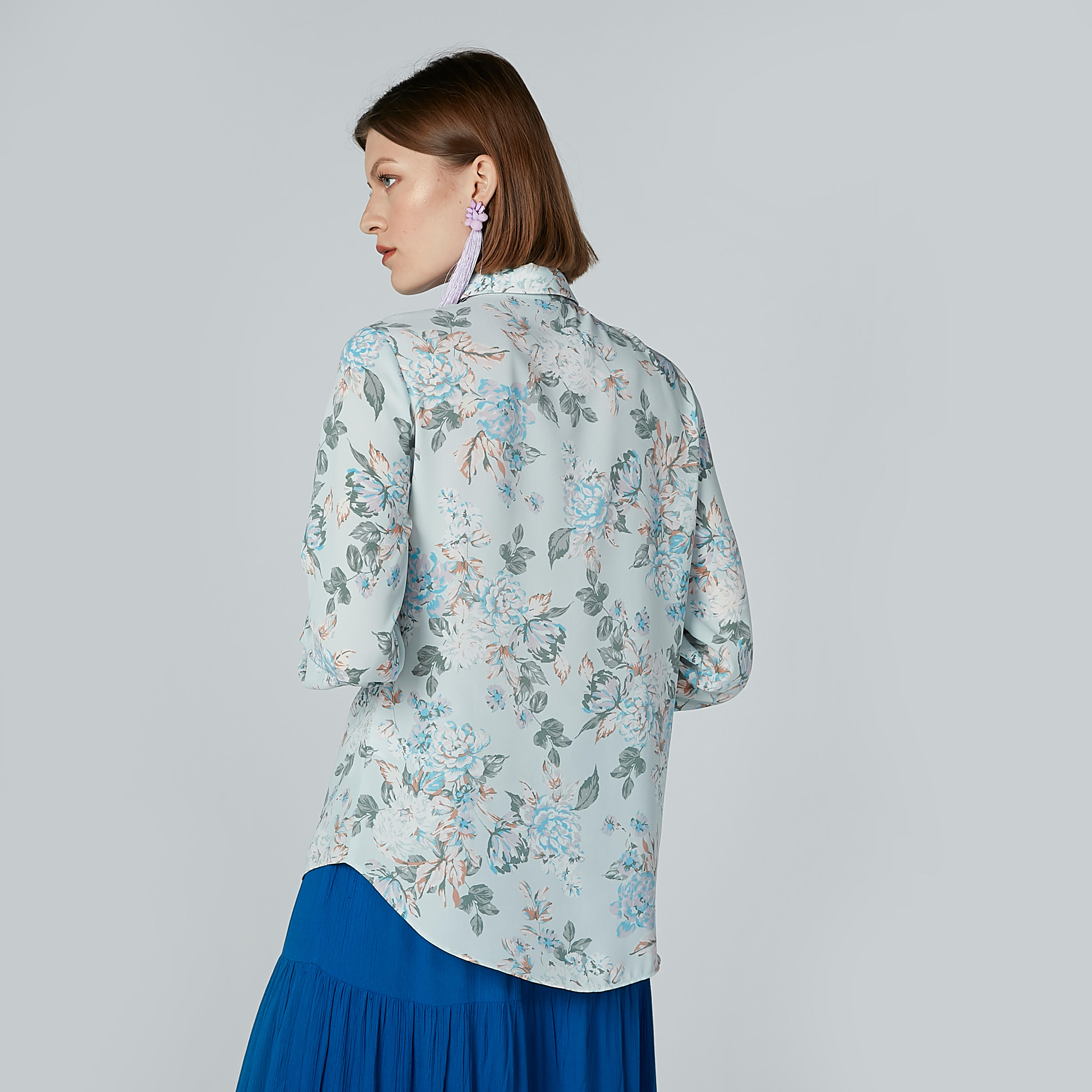Floral Printed Shirt with Long Sleeves and Concealed Placket-women-clothing-shirtsandblouses-shirts-image-5