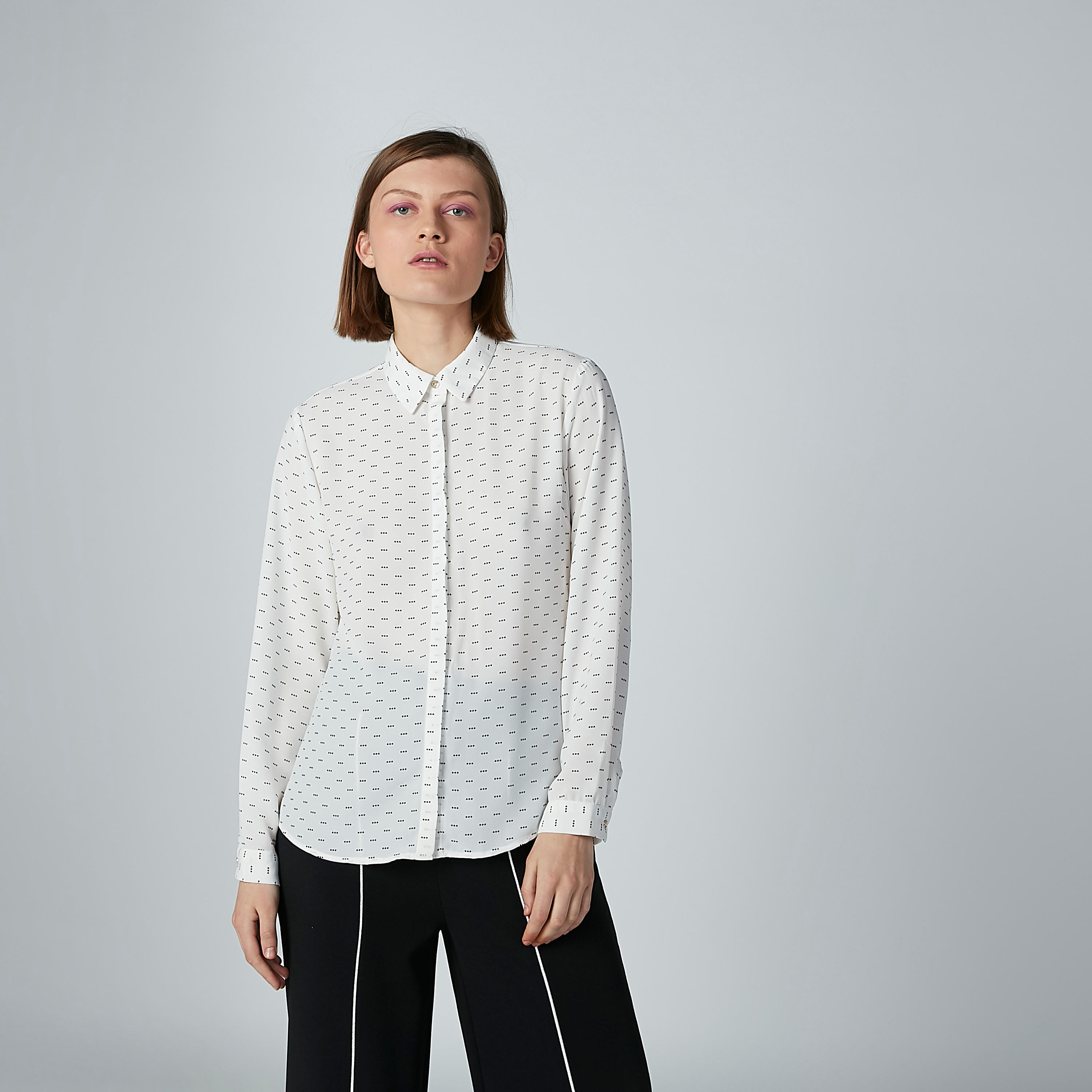 قميص بأكمام طويلة وطبعات-women-clothing-shirtsandblouses-shirts-image-3