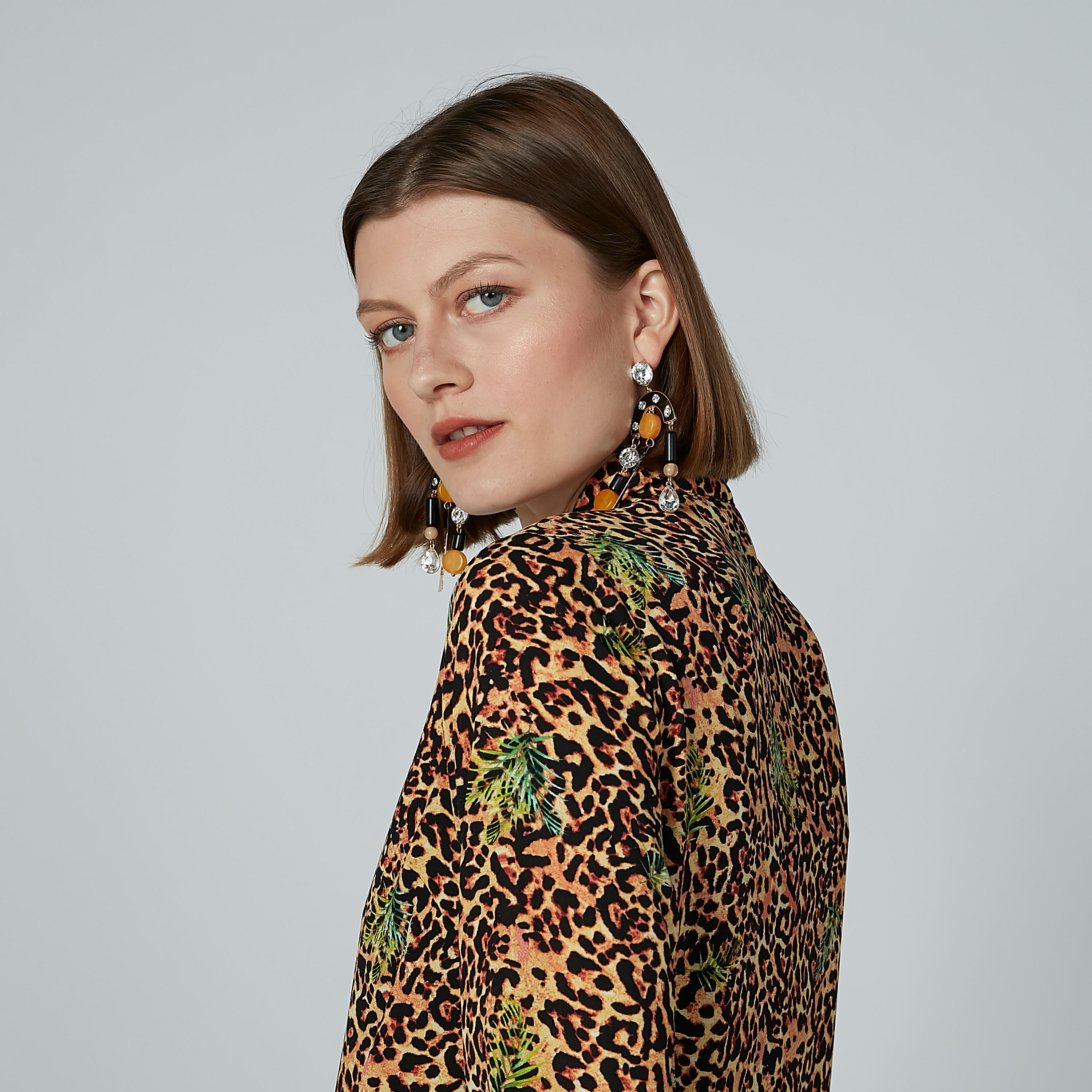Printed Shirt with Spread Collar and Long Sleeves-women-clothing-shirtsandblouses-blouses-image-4