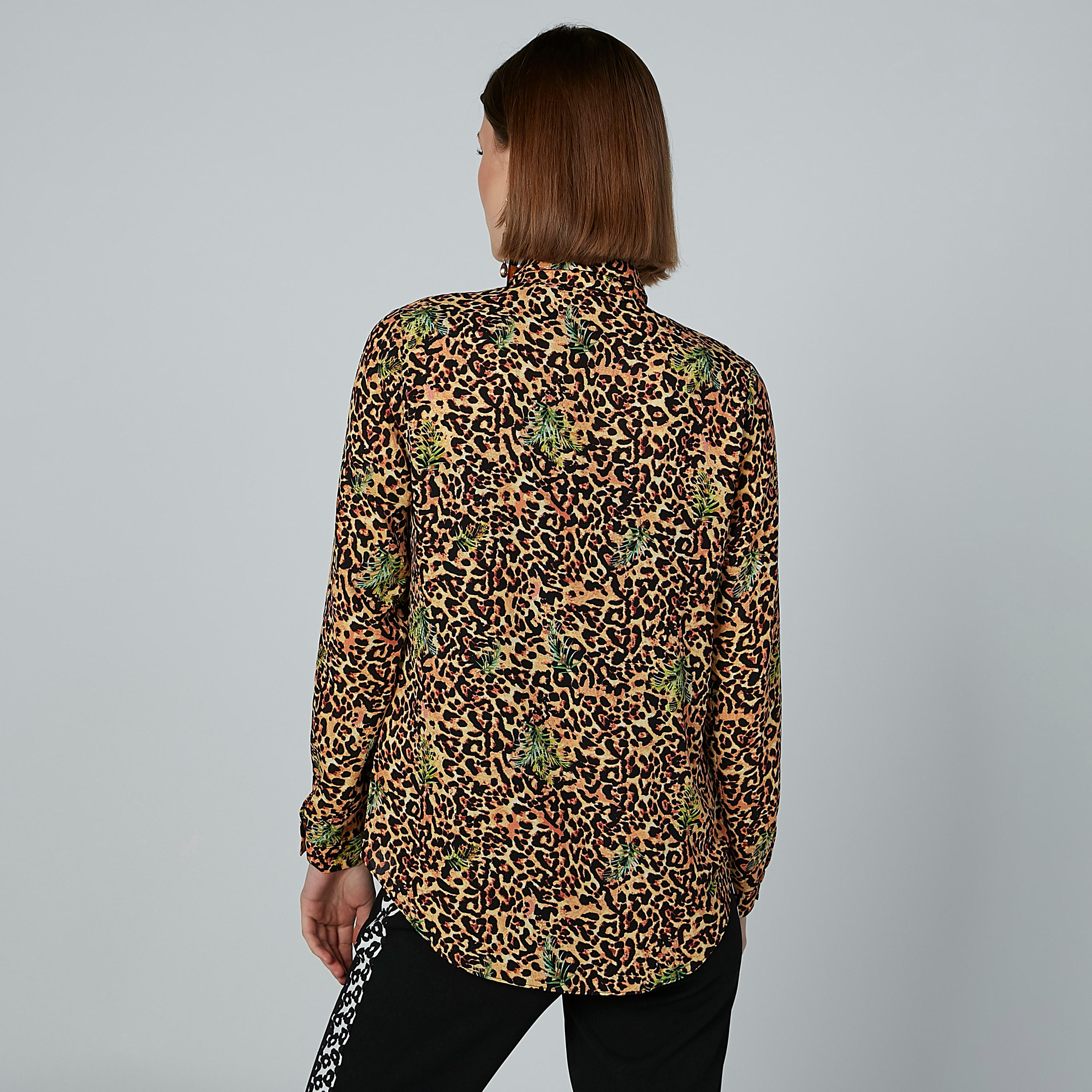 Printed Shirt with Spread Collar and Long Sleeves-women-clothing-shirtsandblouses-blouses-image-6