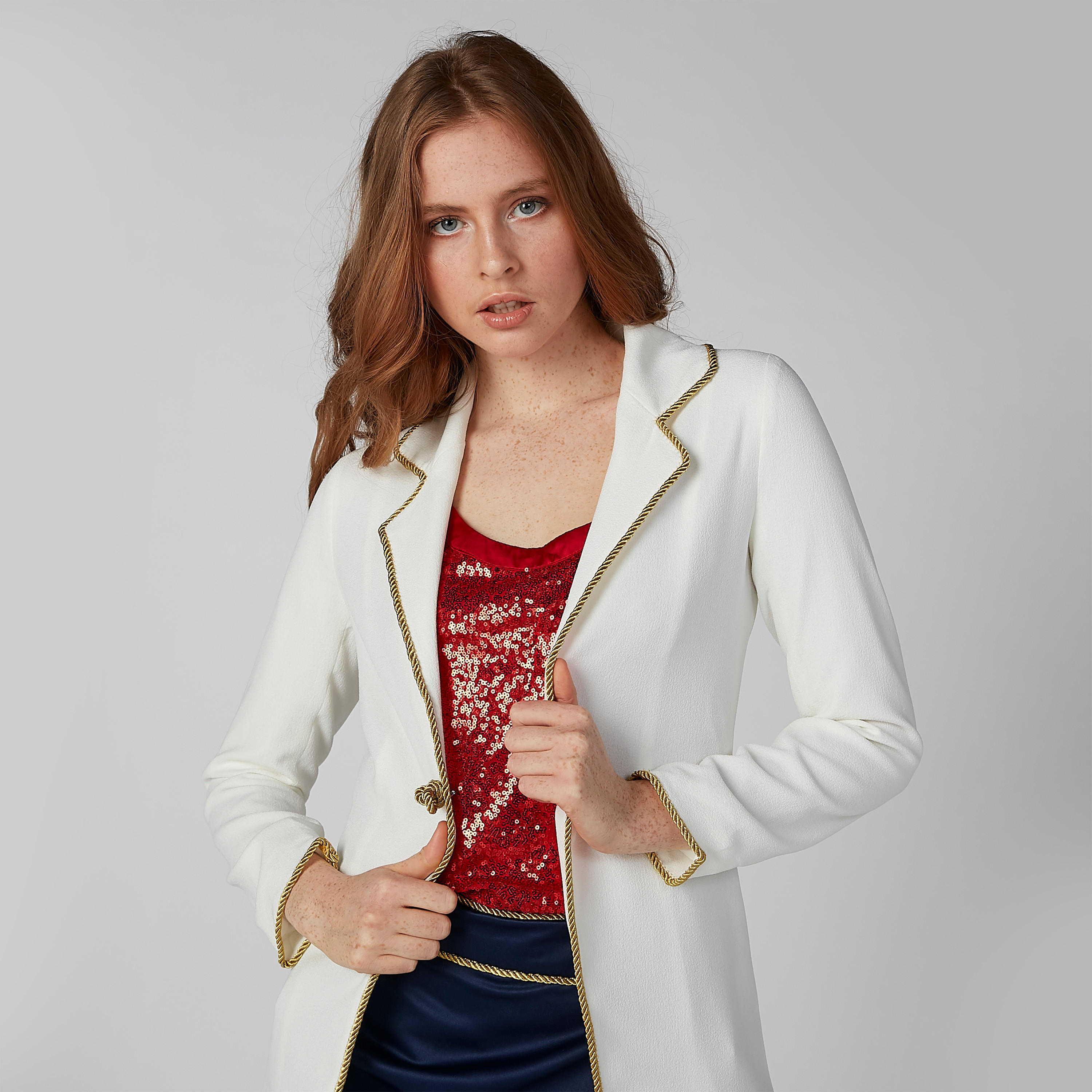بليزر بارز الملمس بأكمام طويلة-women-clothing-coatsandjackets-blazers-image-2