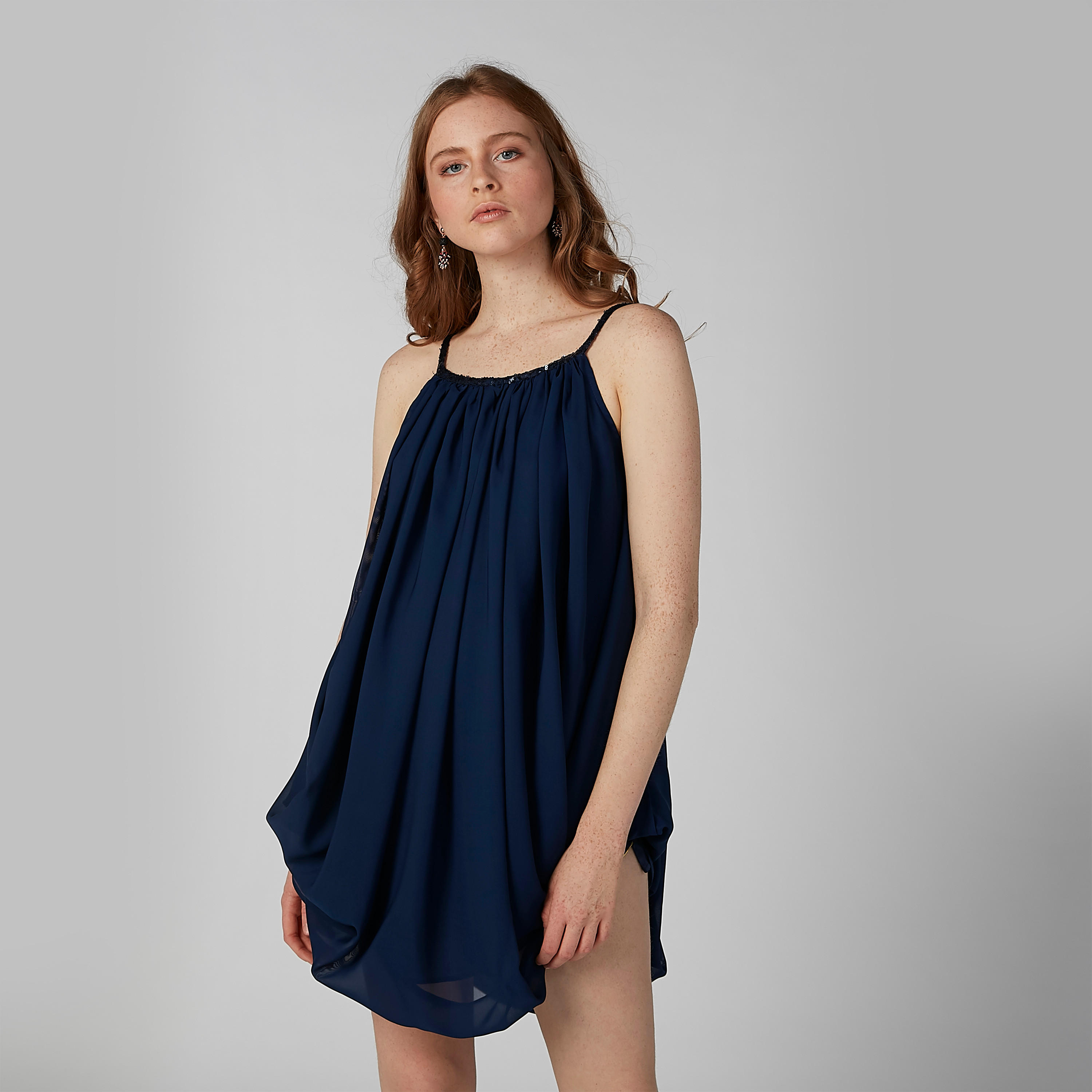 فستان إيه لاين مزيّن بحمّالات-women-clothing-dresses-image-5