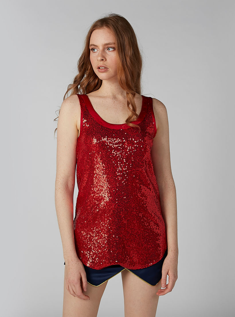 Sequin Sleeveless Top with Scoop Neck-women-clothing-shirtsandblouses-blouses-image-1