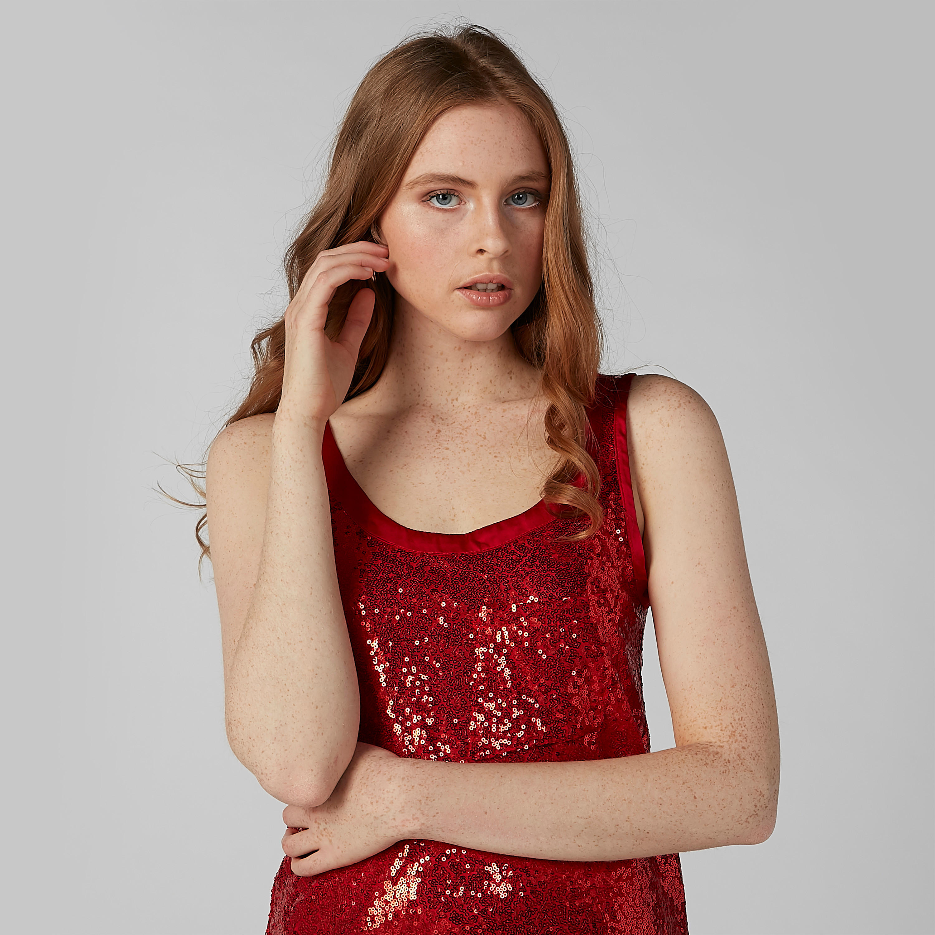 Sequin Sleeveless Top with Scoop Neck-women-clothing-shirtsandblouses-blouses-image-3