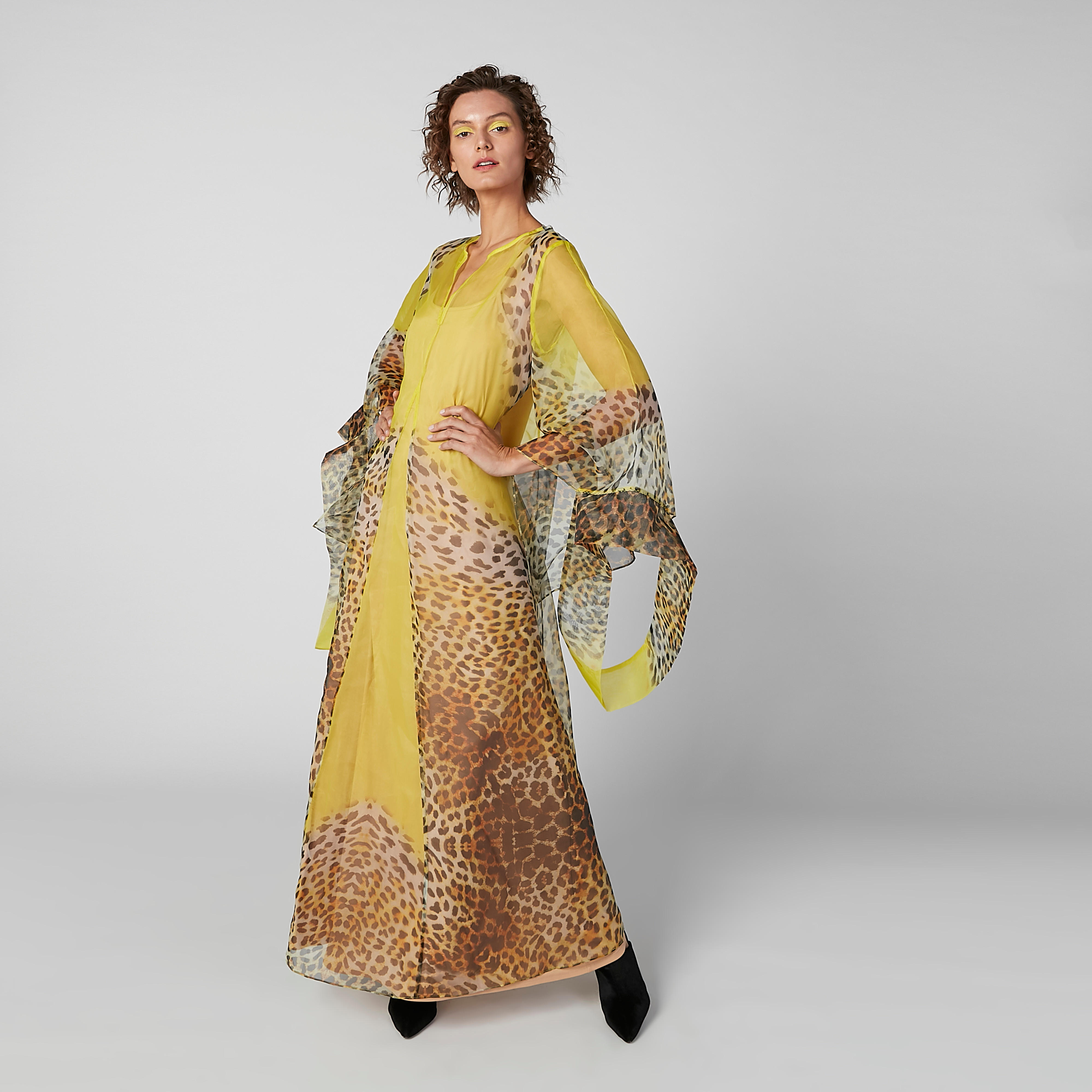 فستان إيه لاين طويل بأكمام واسعة وطبعات-women-clothing-dresses-image-1