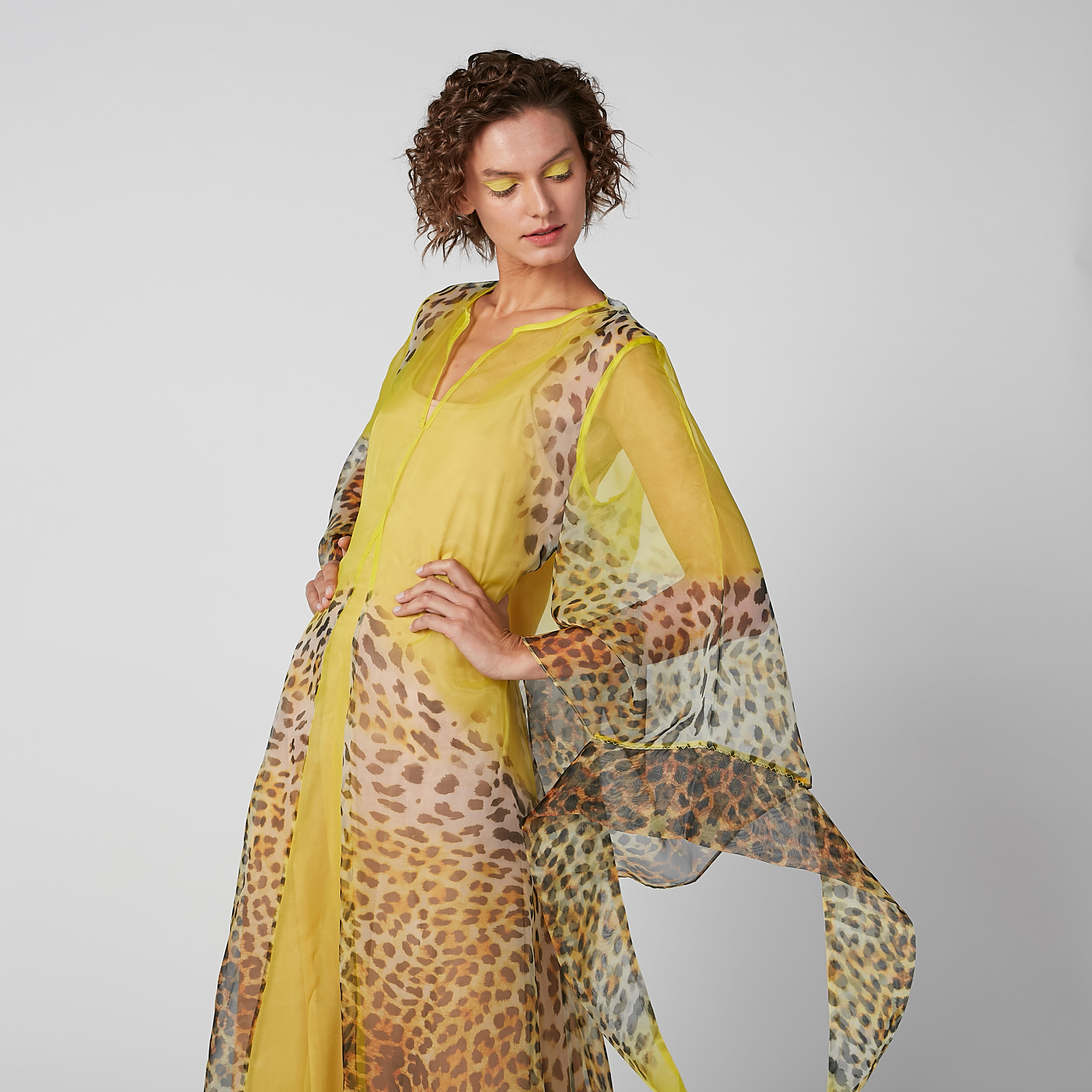 فستان إيه لاين طويل بأكمام واسعة وطبعات-women-clothing-dresses-image-4