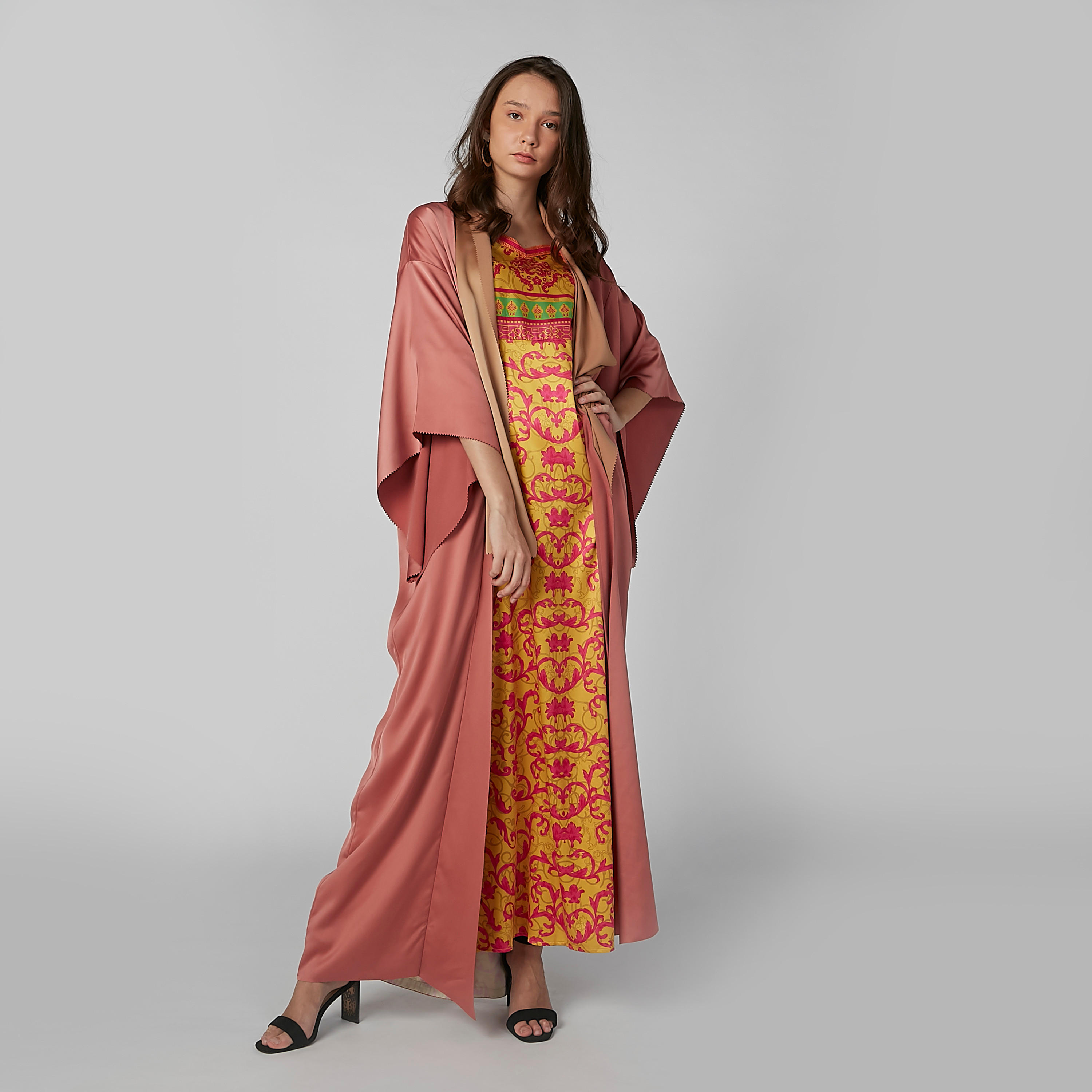 جاكيت طويل  سادة بأكمام زهرية-women-winterwear-coatsandjackets-jackets-image-5