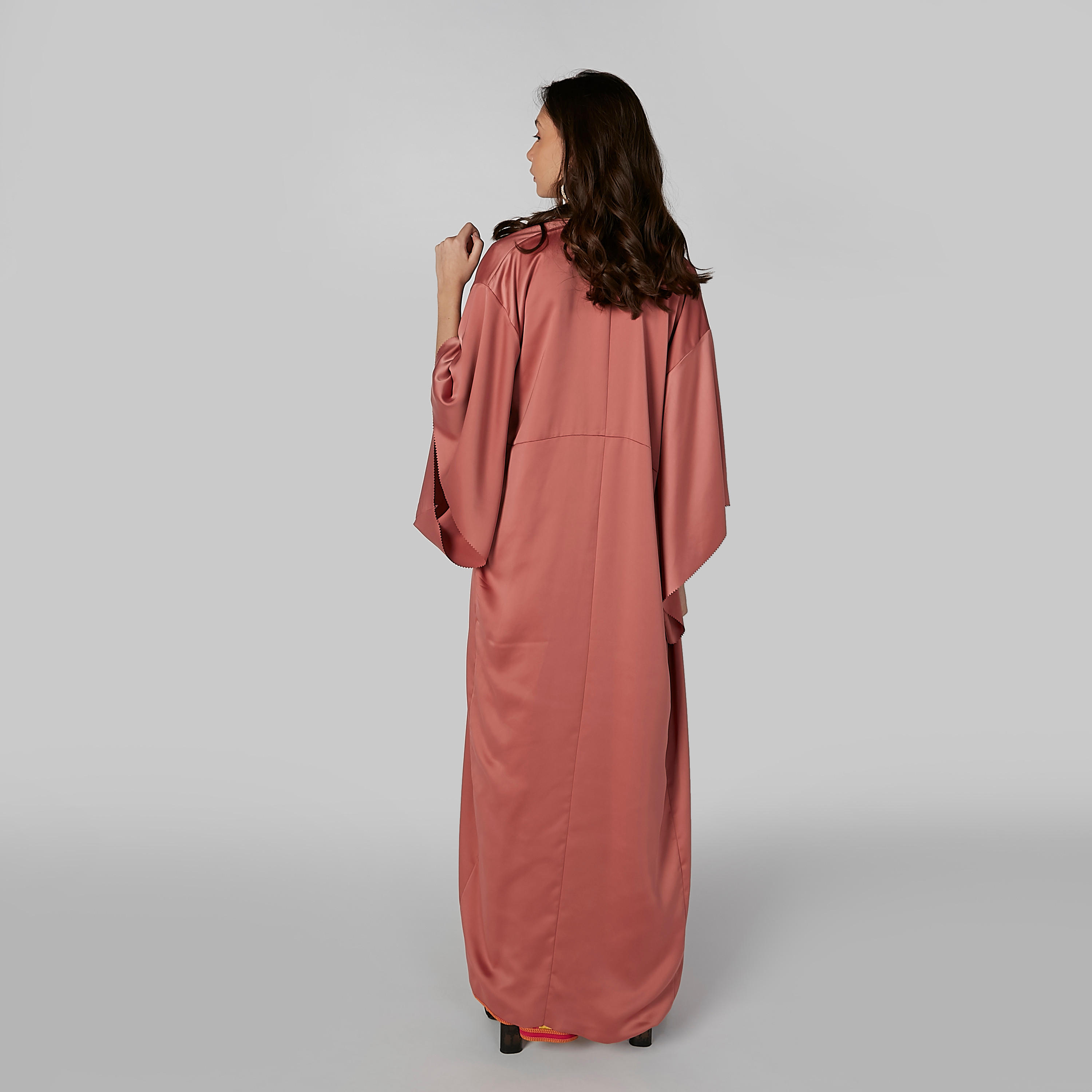 جاكيت طويل  سادة بأكمام زهرية-women-winterwear-coatsandjackets-jackets-image-3