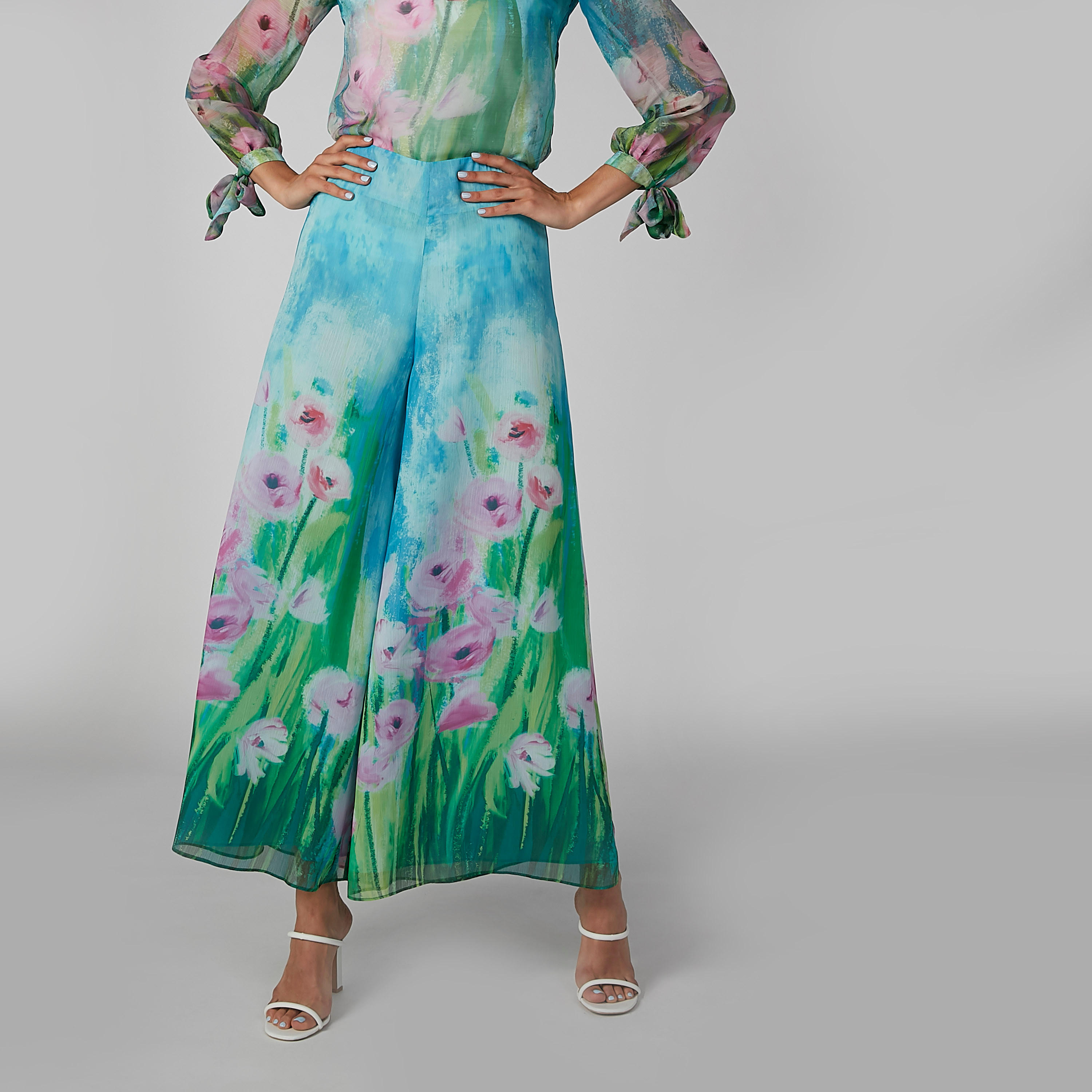 Printed Mid-Rise Palazzo Pants-women-clothing-bottoms-trousers-image-1