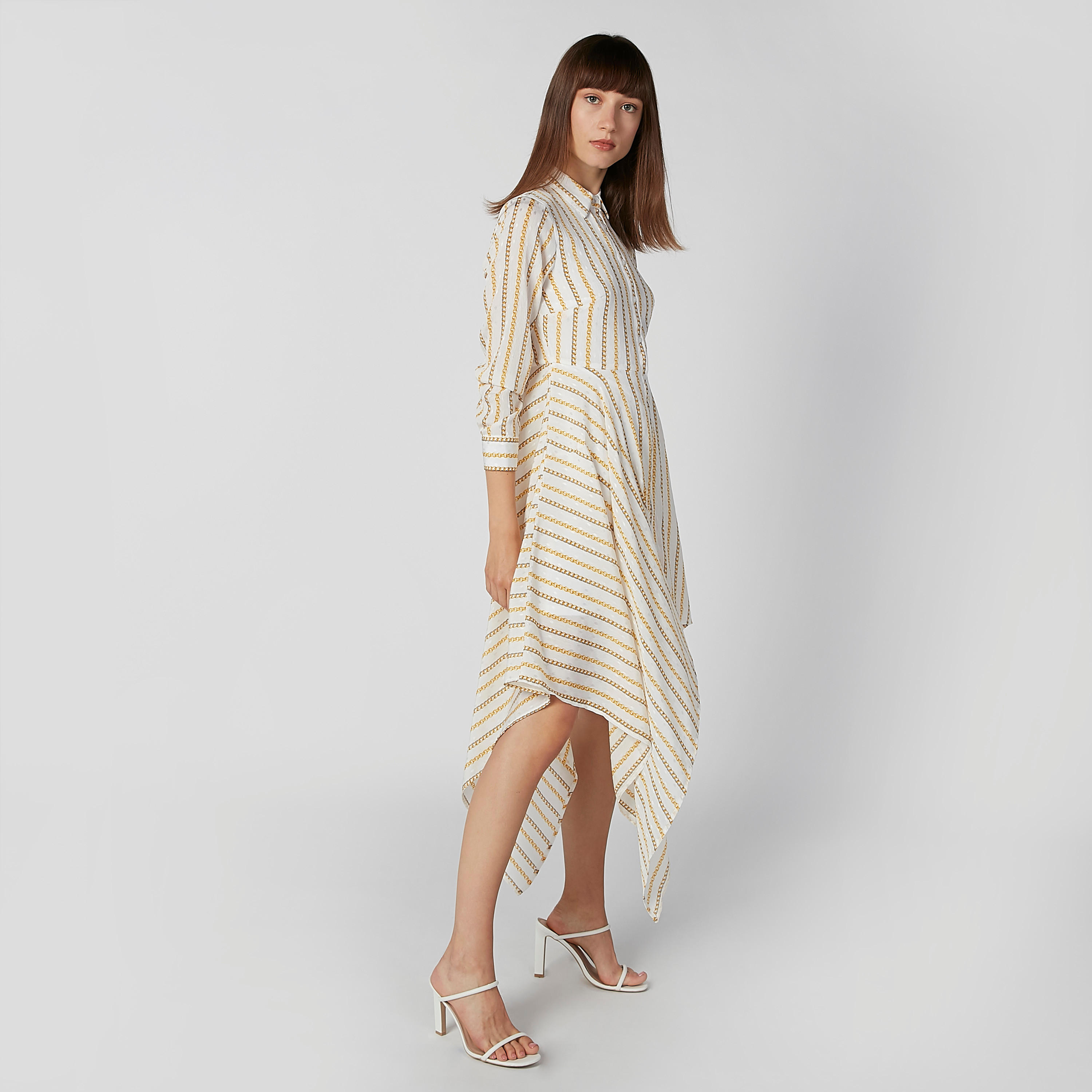 فستان قميص ميدي بأكمام طويلة وحواف غير مستوية وطبعات-women-clothing-dresses-image-2