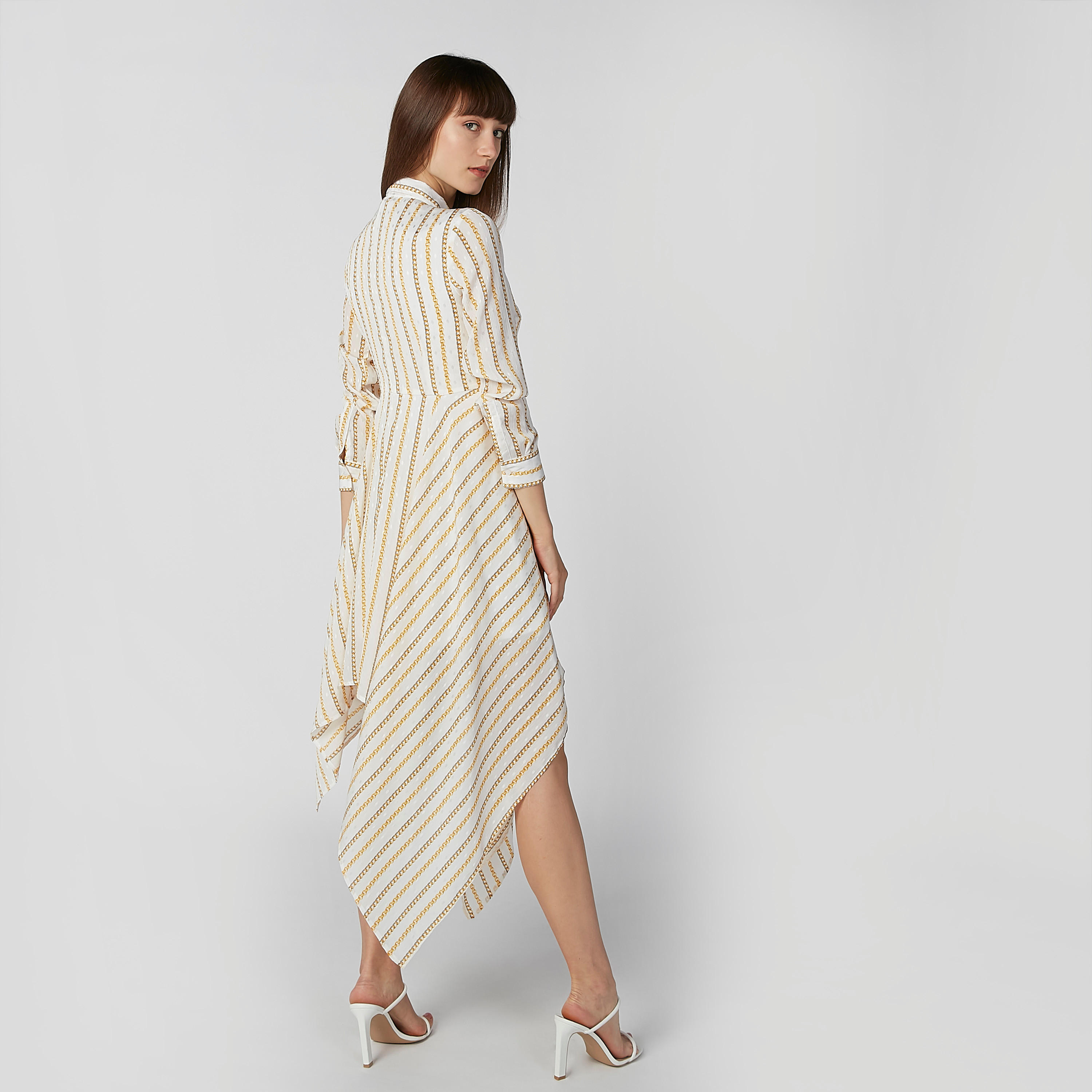 فستان قميص ميدي بأكمام طويلة وحواف غير مستوية وطبعات-women-clothing-dresses-image-3