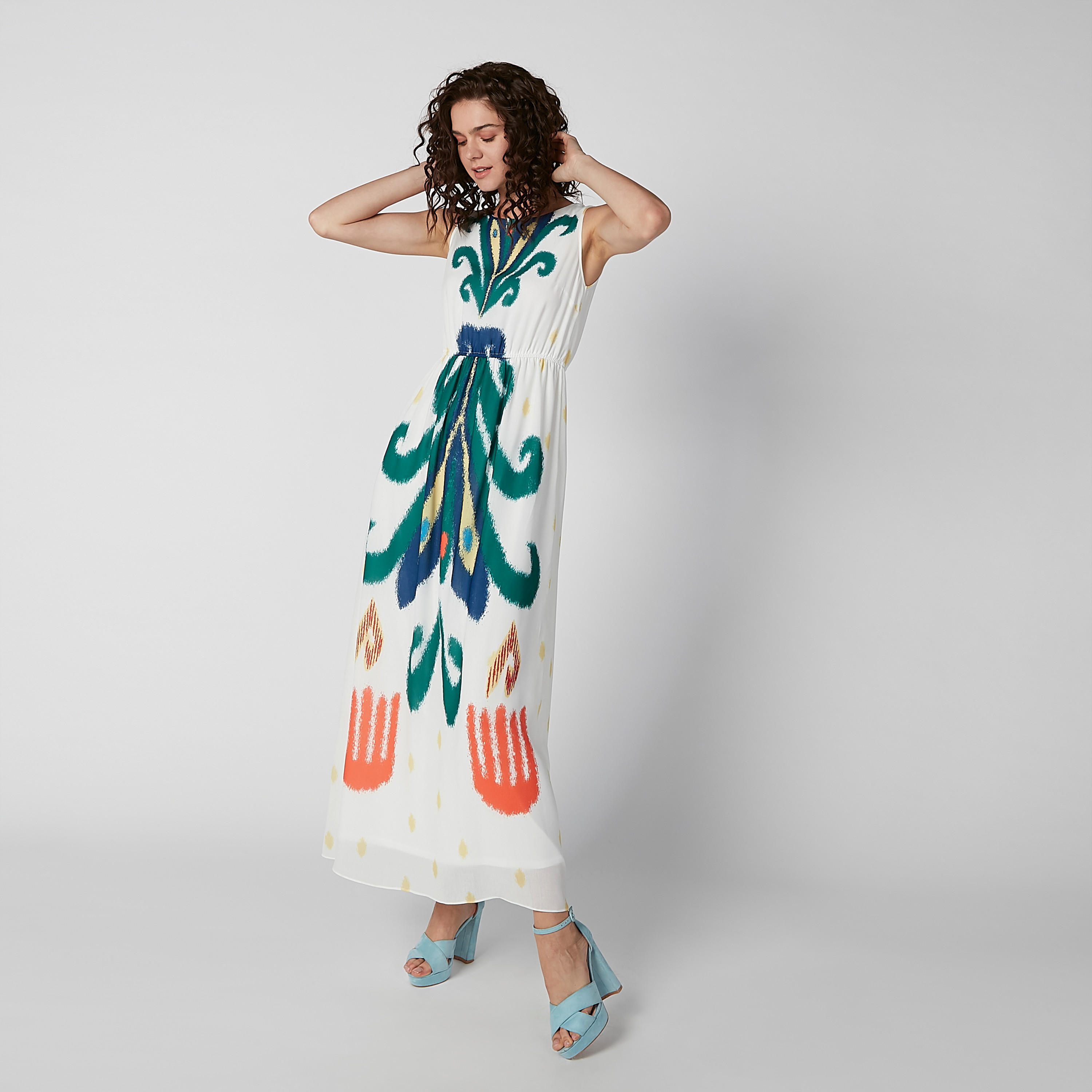 Printed Maxi A-line Sleeveless Dress-women-clothing-dresses-image-4