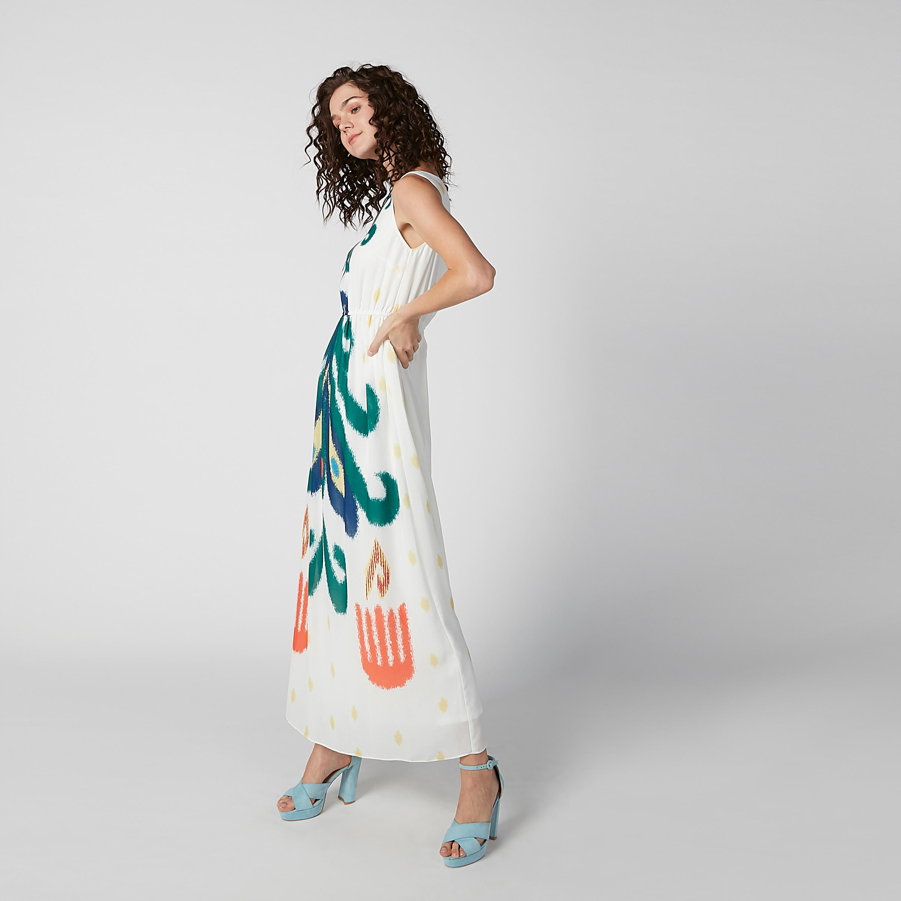 Printed Maxi A-line Sleeveless Dress-women-clothing-dresses-image-7